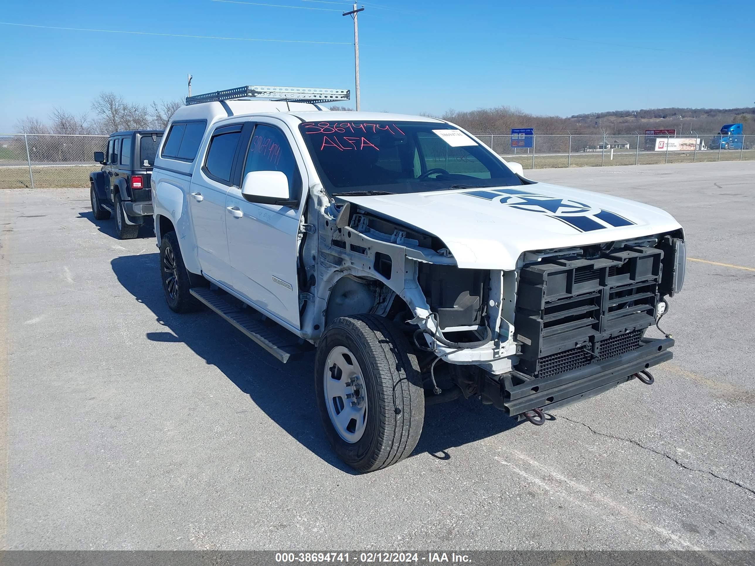 2021 GMC Canyon 2Wd Short Box Elevation vin: 1GTG5CEN1M1110240