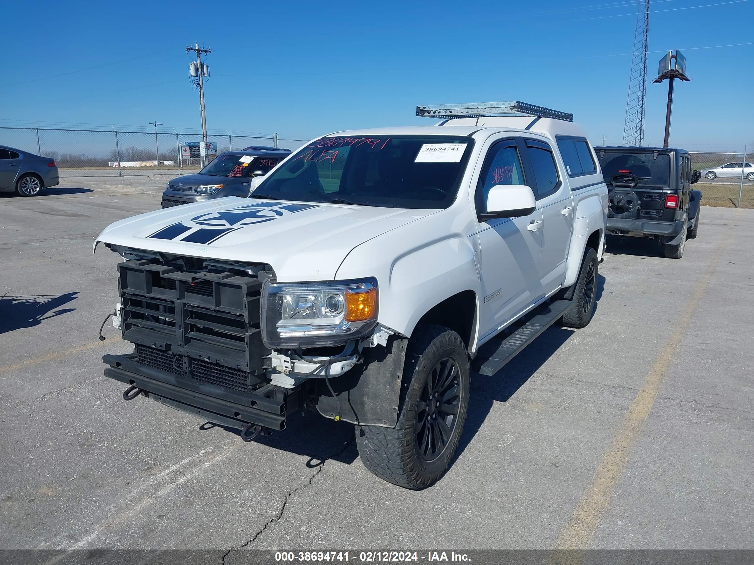 2021 GMC Canyon 2Wd Short Box Elevation vin: 1GTG5CEN1M1110240