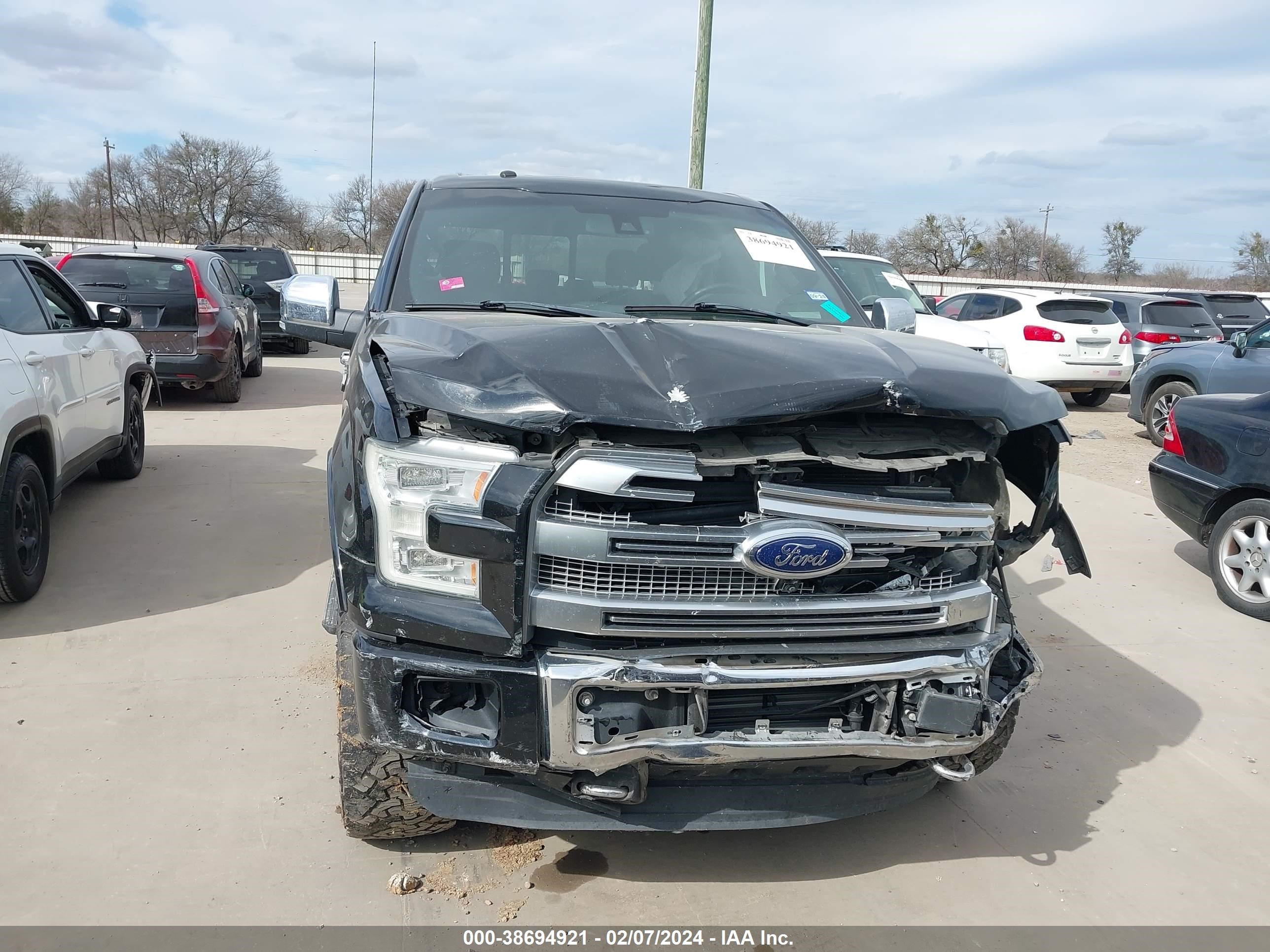 2016 Ford F-150 Platinum vin: 1FTFW1EG9GFA72312