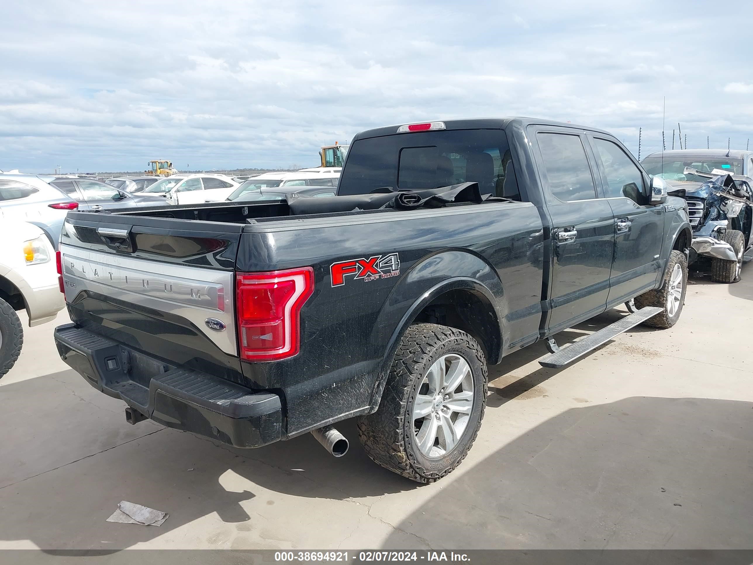 2016 Ford F-150 Platinum vin: 1FTFW1EG9GFA72312