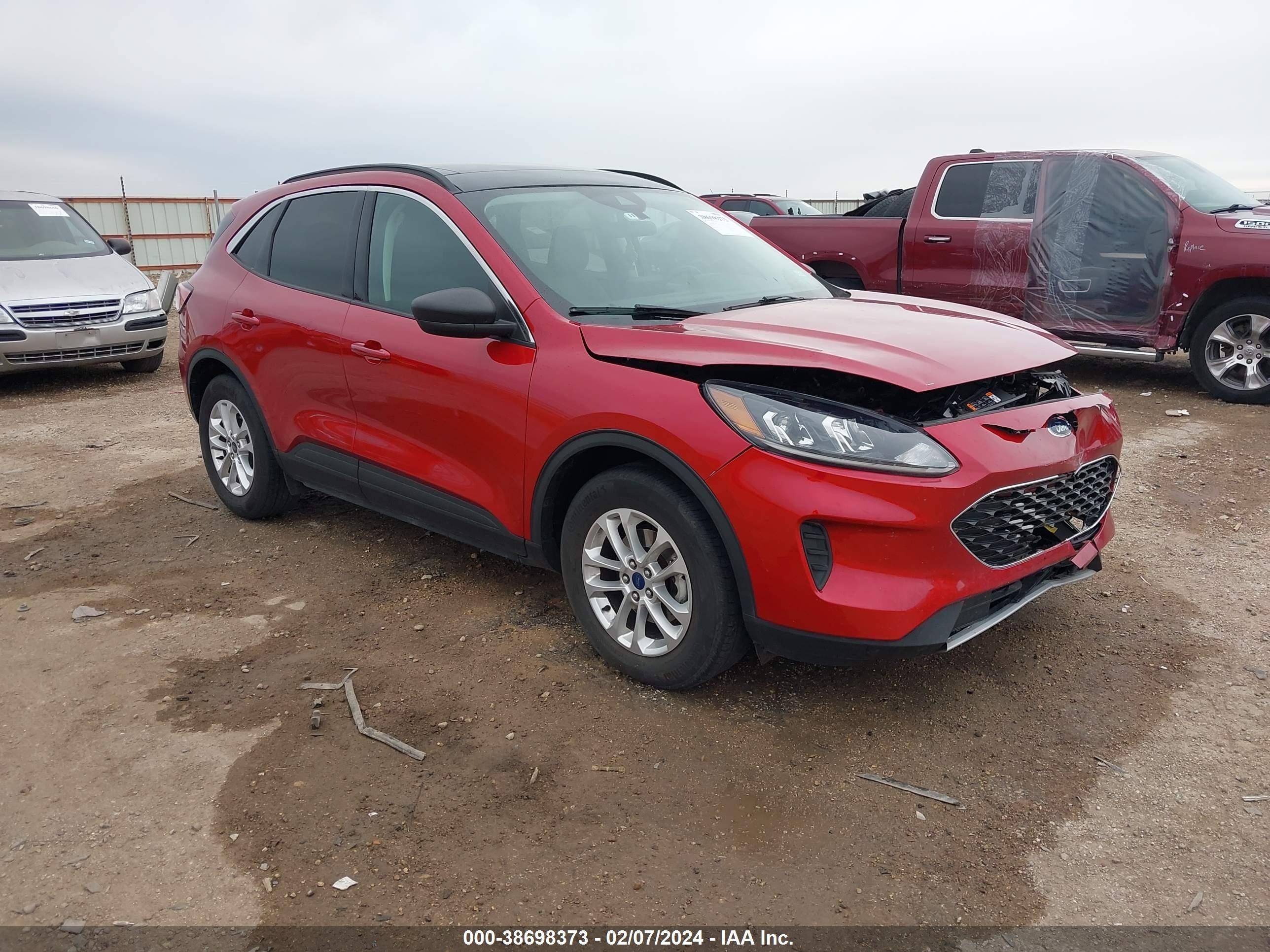 2022 Ford Escape Se vin: 1FMCU0G66NUA01807