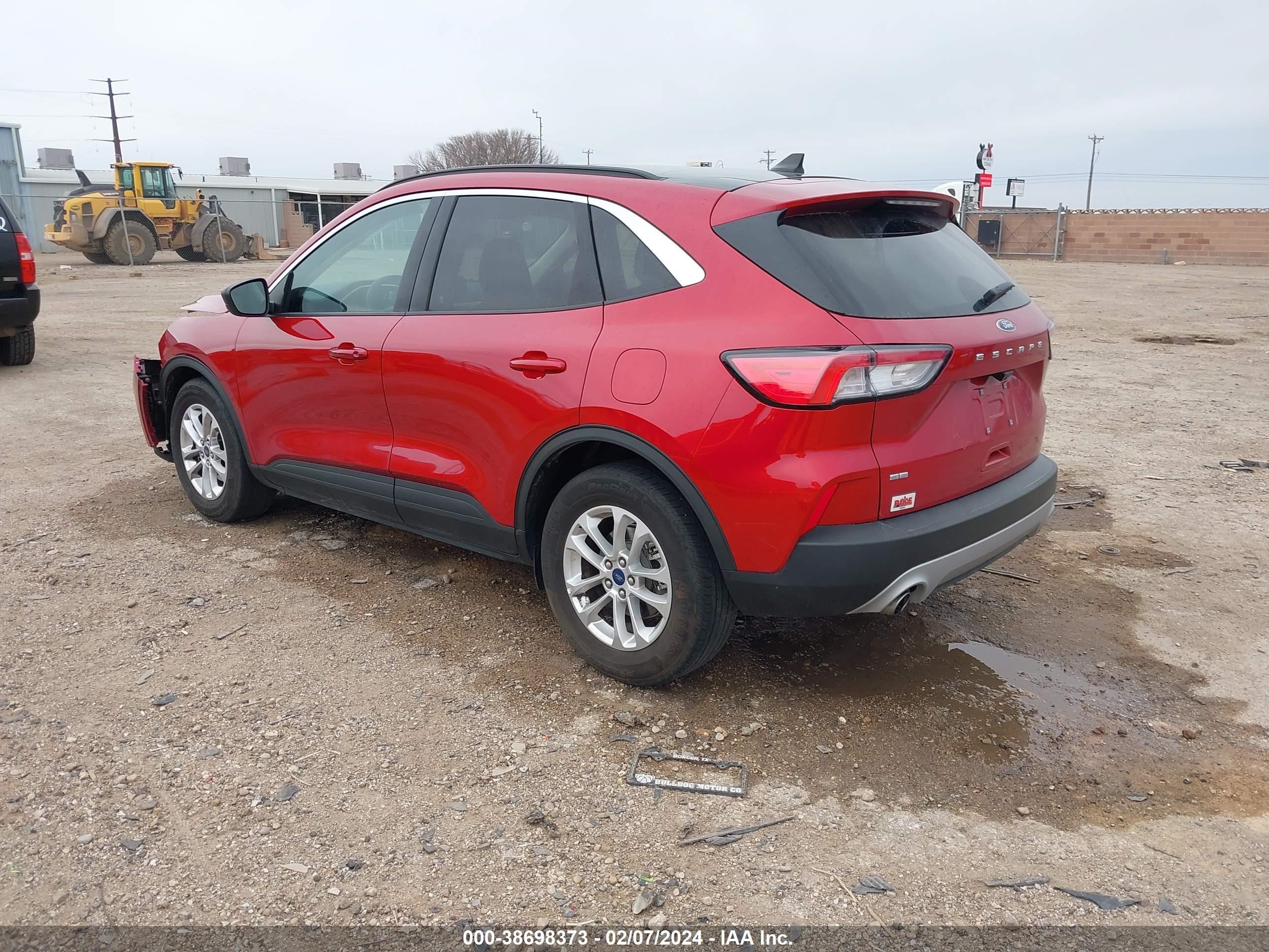 2022 Ford Escape Se vin: 1FMCU0G66NUA01807