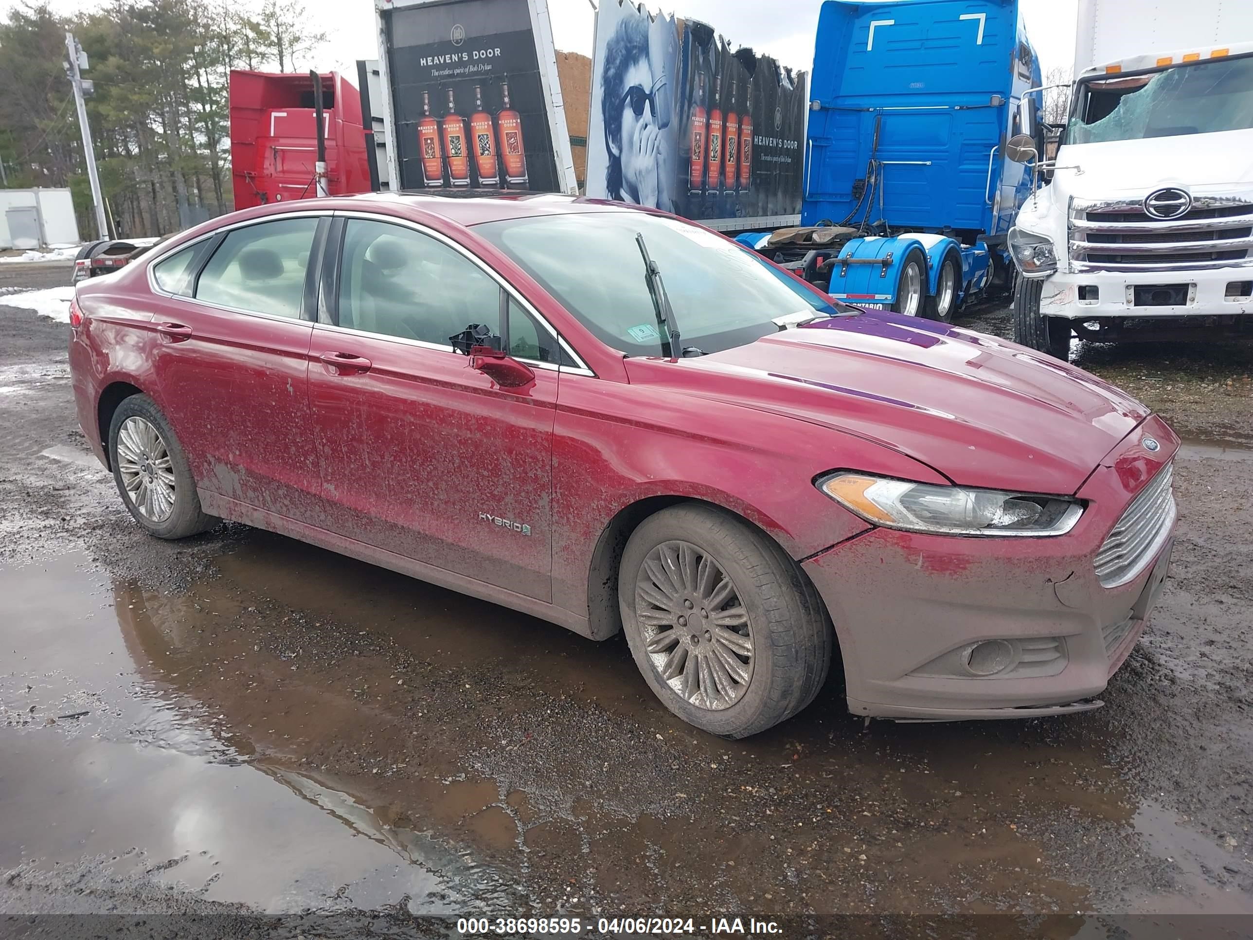 2014 Ford Fusion Hybrid Se vin: 3FA6P0LU3ER223389