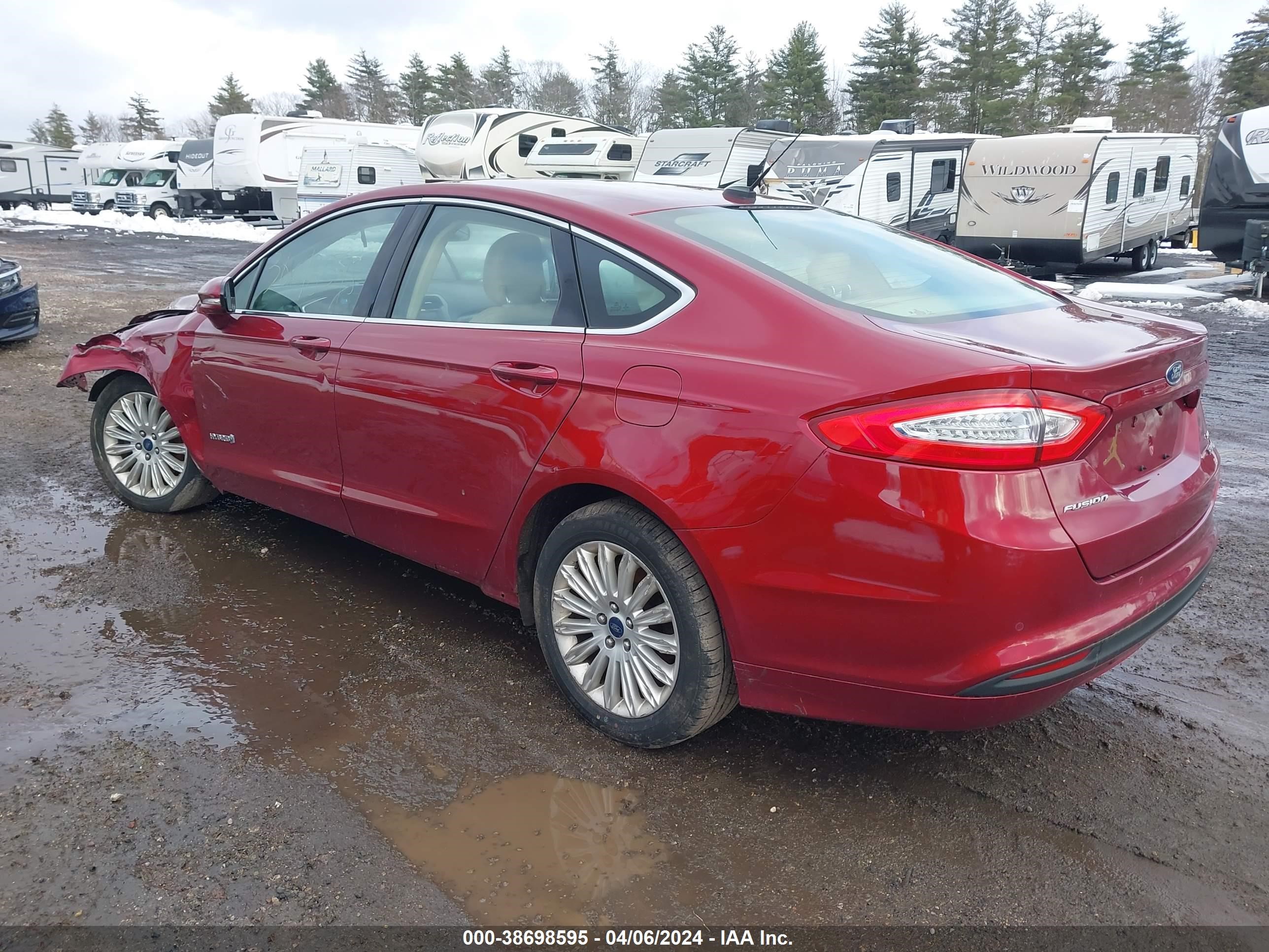 2014 Ford Fusion Hybrid Se vin: 3FA6P0LU3ER223389