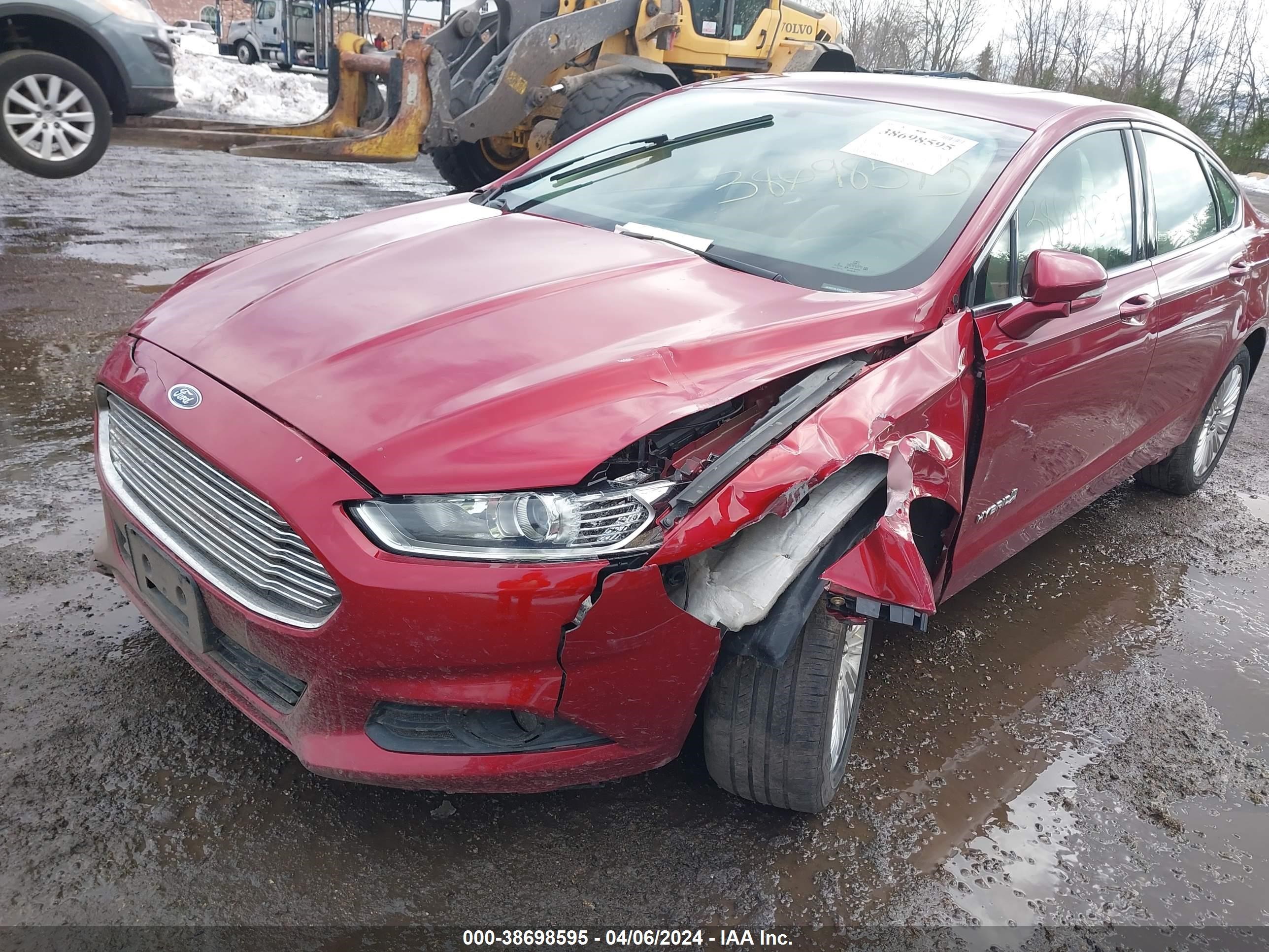 2014 Ford Fusion Hybrid Se vin: 3FA6P0LU3ER223389