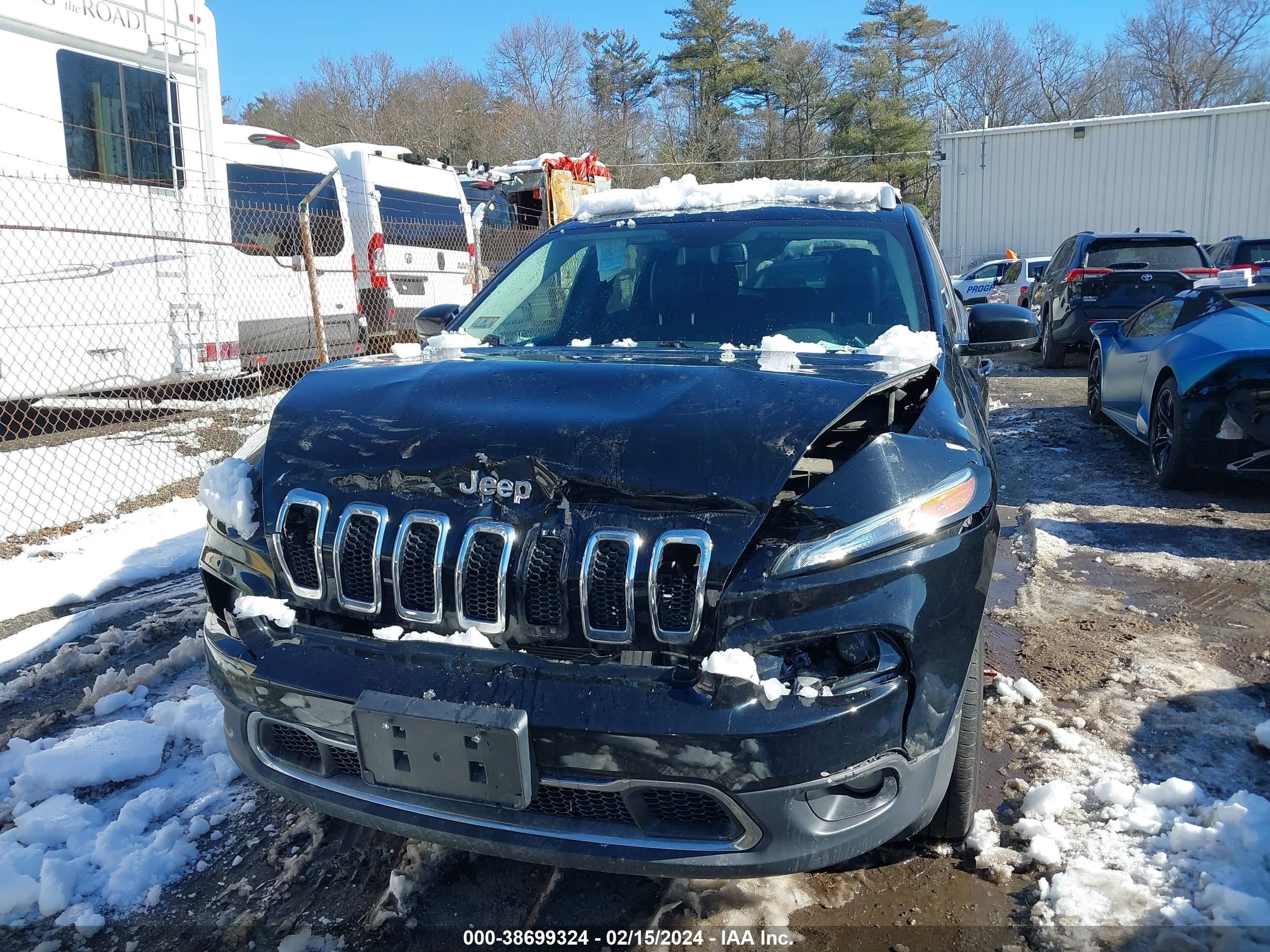 2018 Jeep Cherokee Limited 4X4 vin: 1C4PJMDB3JD509377