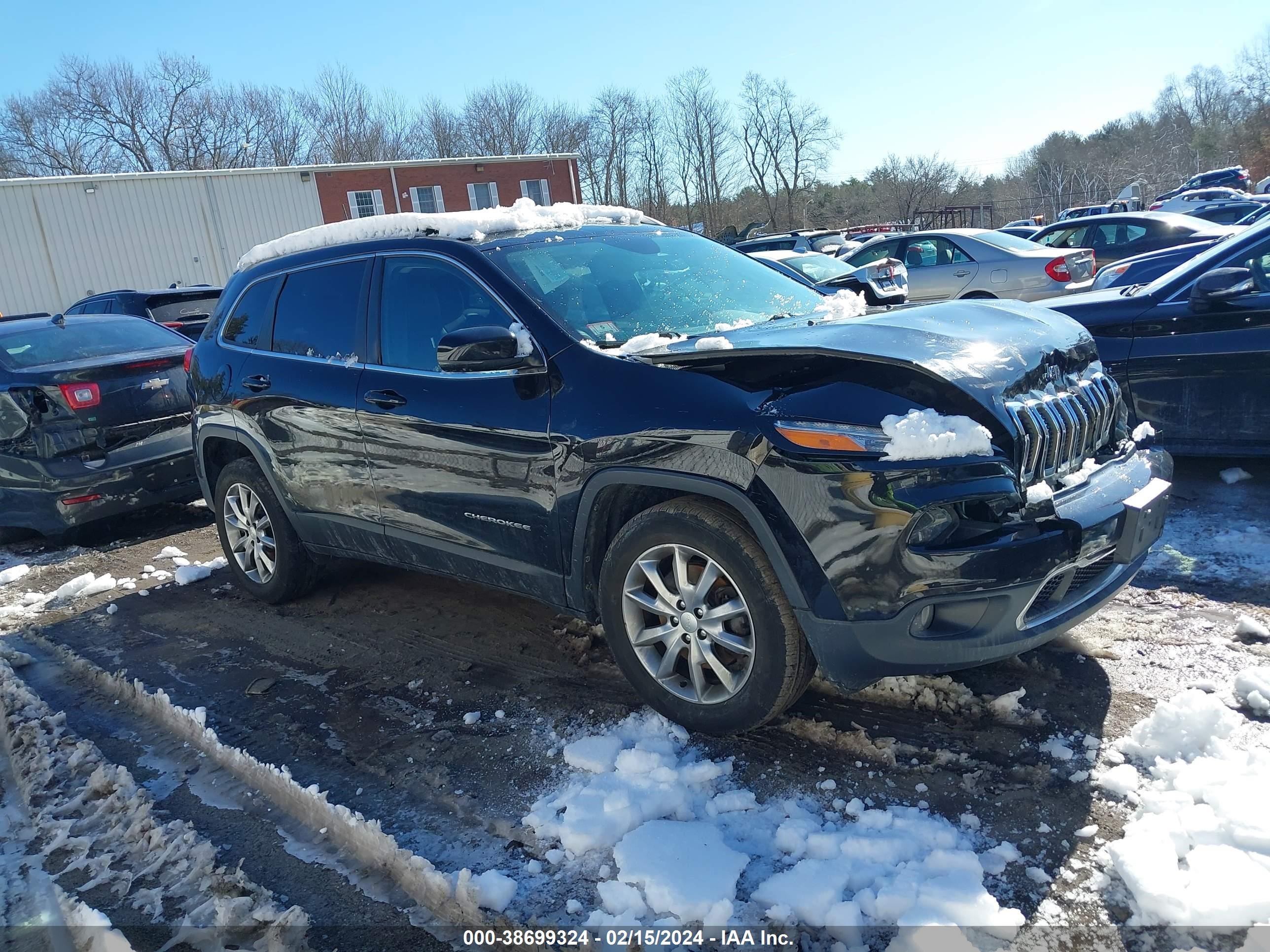 2018 Jeep Cherokee Limited 4X4 vin: 1C4PJMDB3JD509377