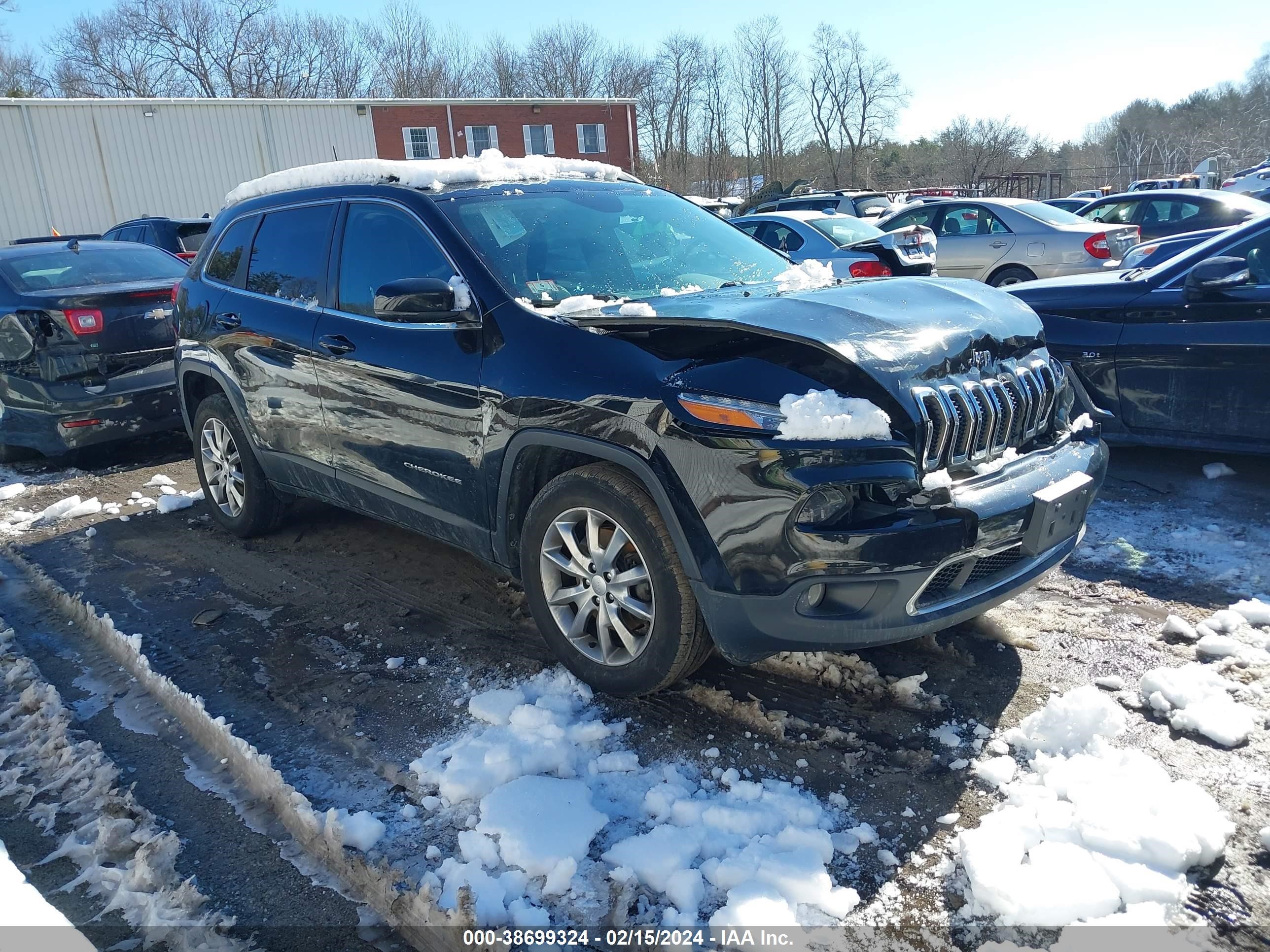 2018 Jeep Cherokee Limited 4X4 vin: 1C4PJMDB3JD509377