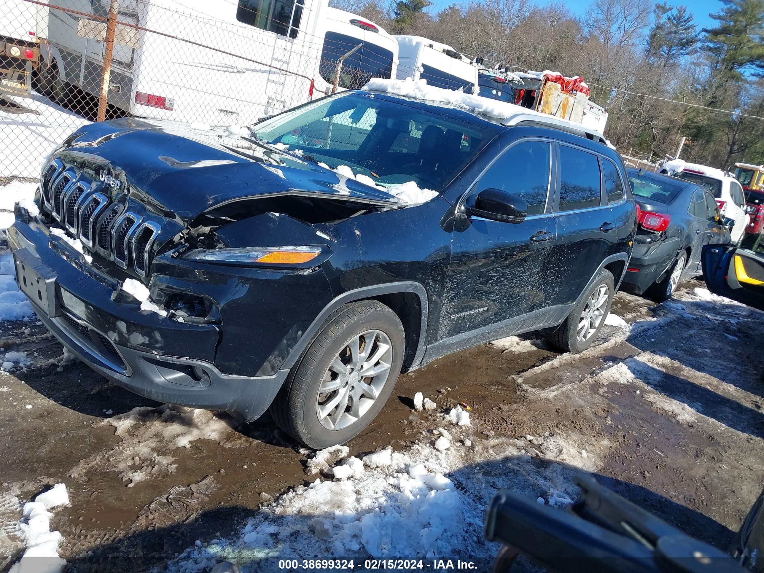 2018 Jeep Cherokee Limited 4X4 vin: 1C4PJMDB3JD509377