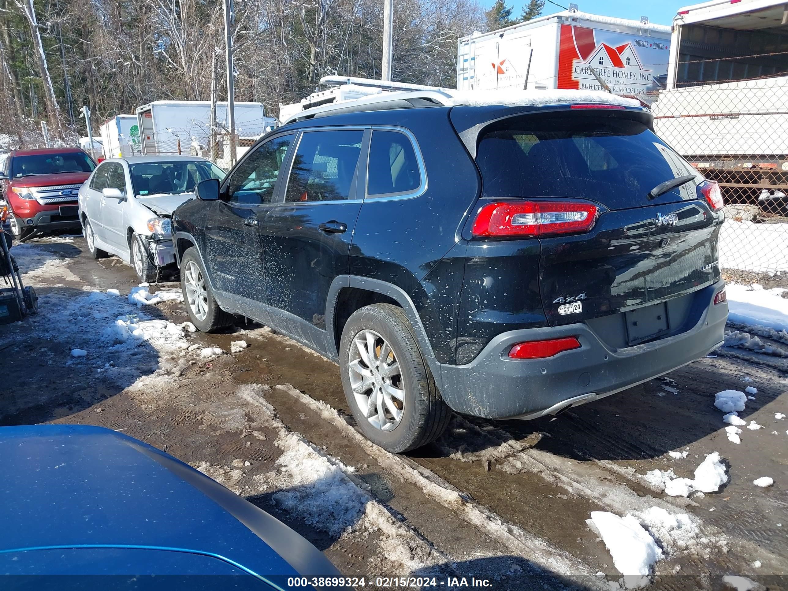 2018 Jeep Cherokee Limited 4X4 vin: 1C4PJMDB3JD509377