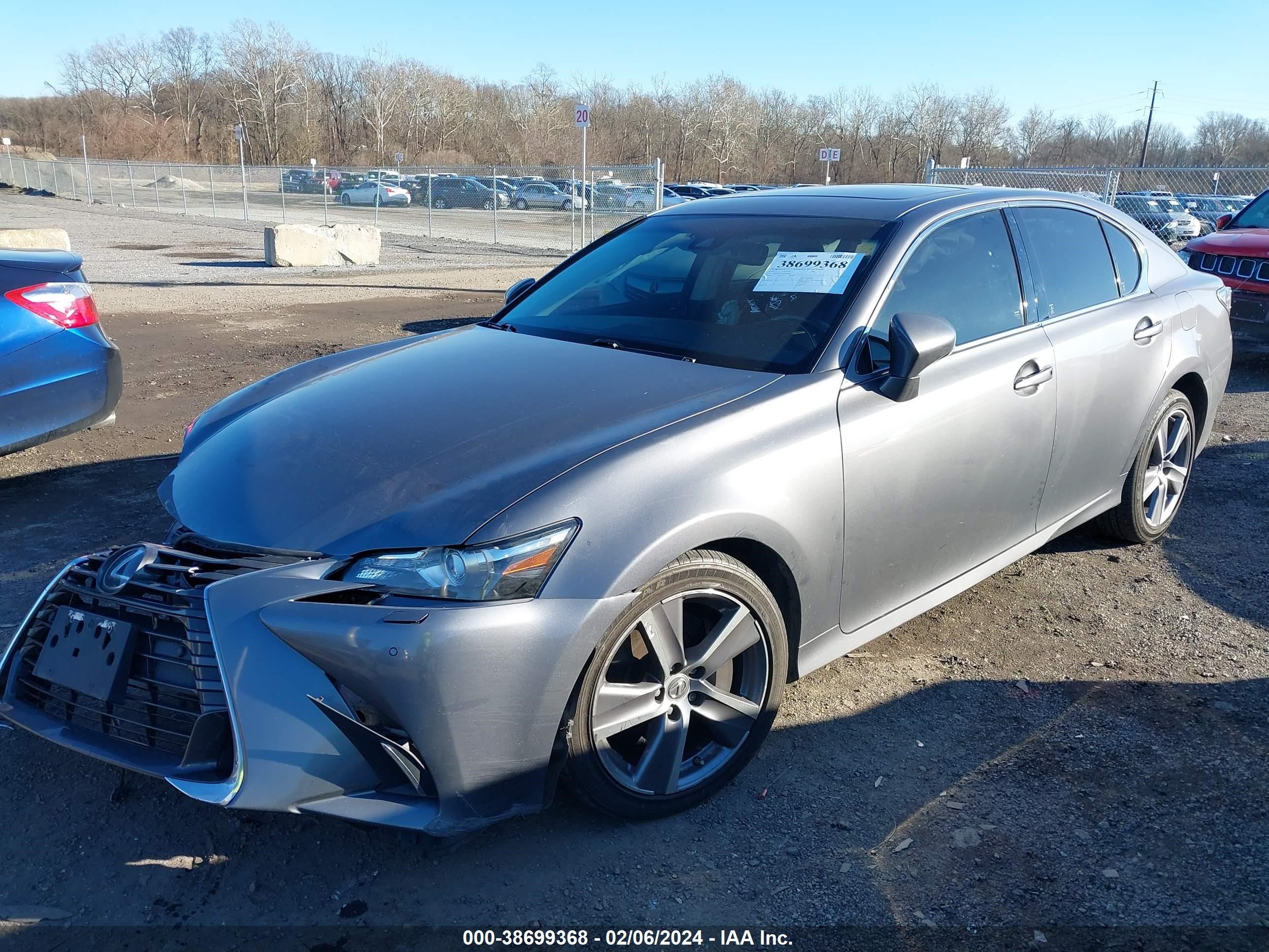 2016 Lexus Gs 350 vin: JTHCZ1BL0GA000602