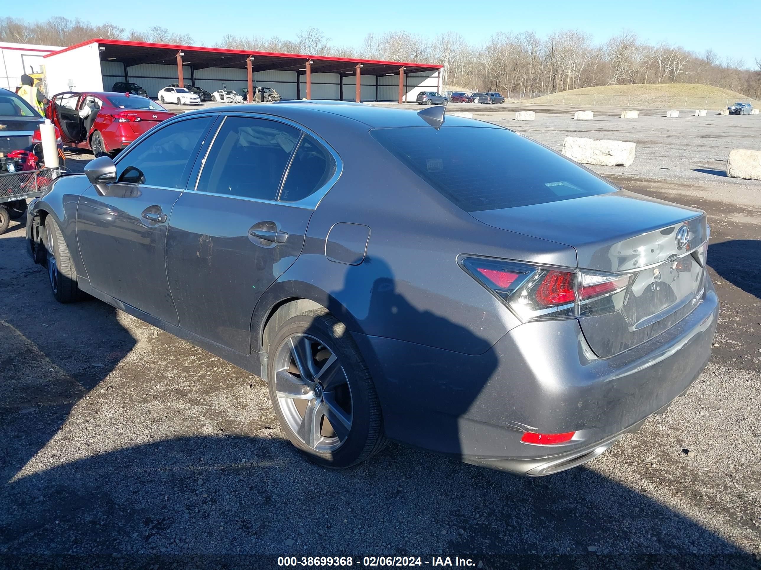 2016 Lexus Gs 350 vin: JTHCZ1BL0GA000602