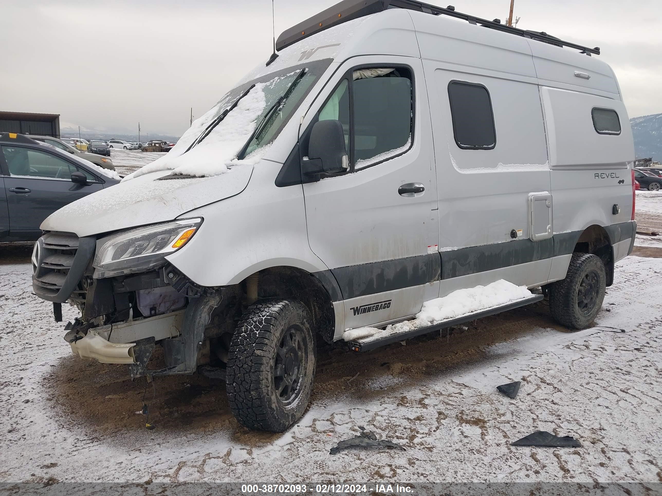 2020 Winnebago Walk-In Van vin: WD4FF0CD7KT009065