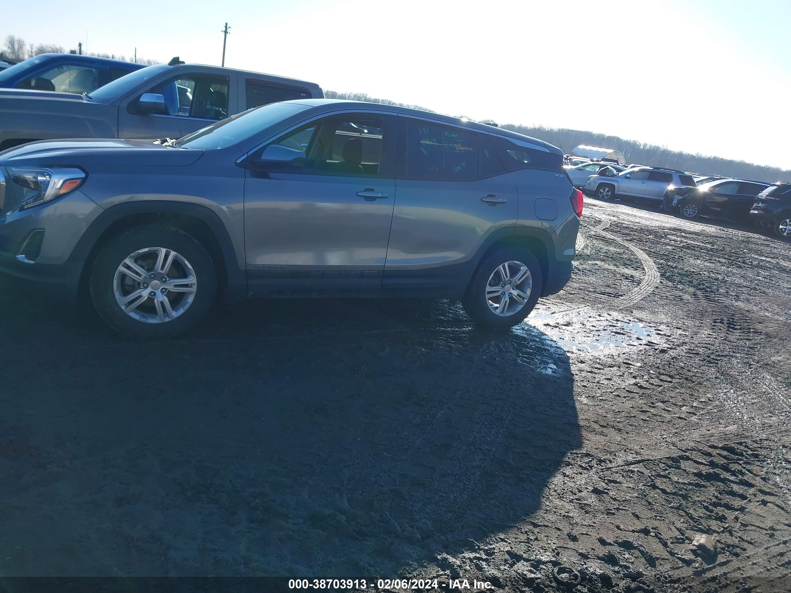 2019 GMC Terrain Sle vin: 3GKALMEV1KL120620