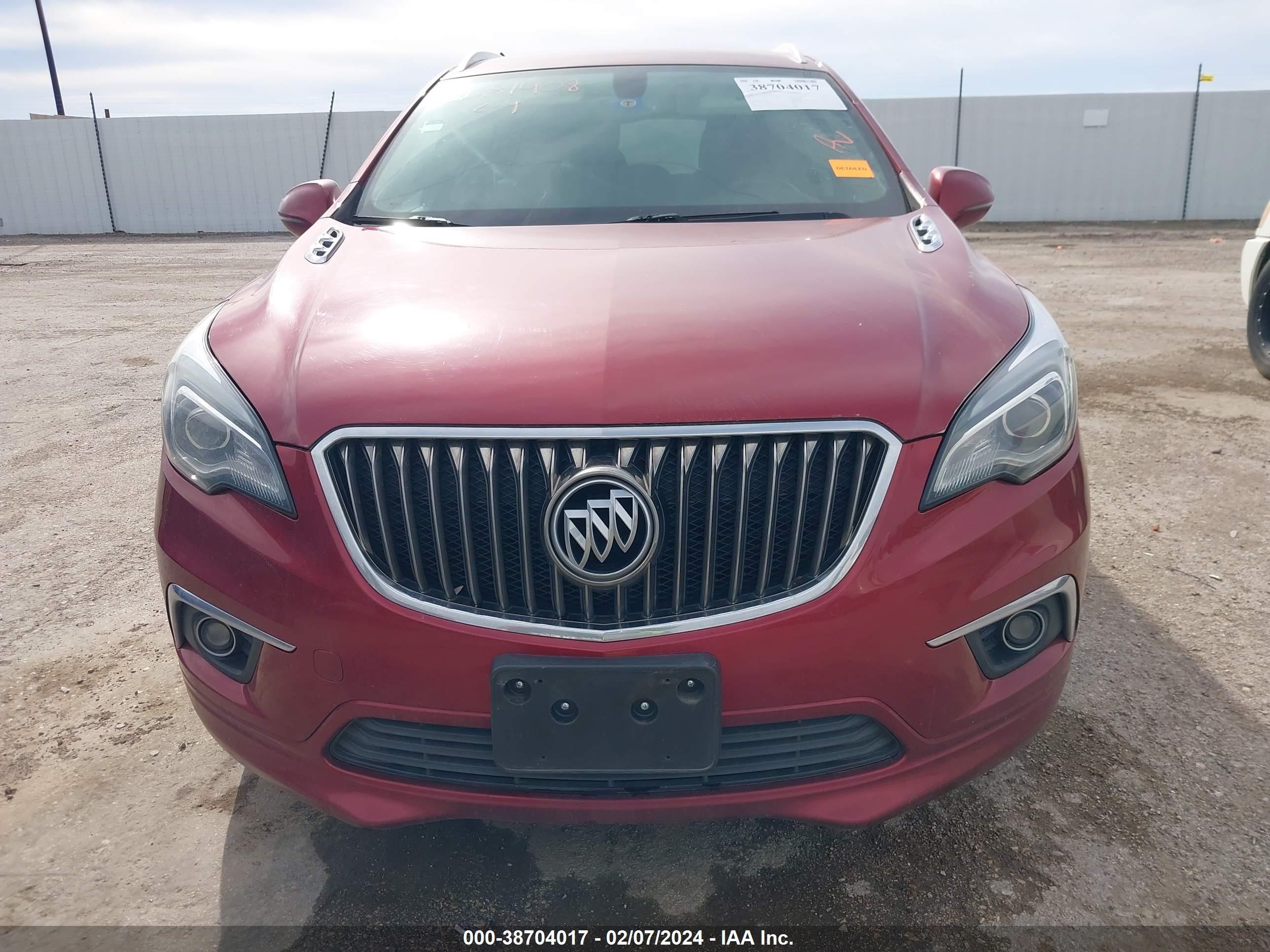 2017 Buick Envision Essence vin: LRBFXBSA4HD192291