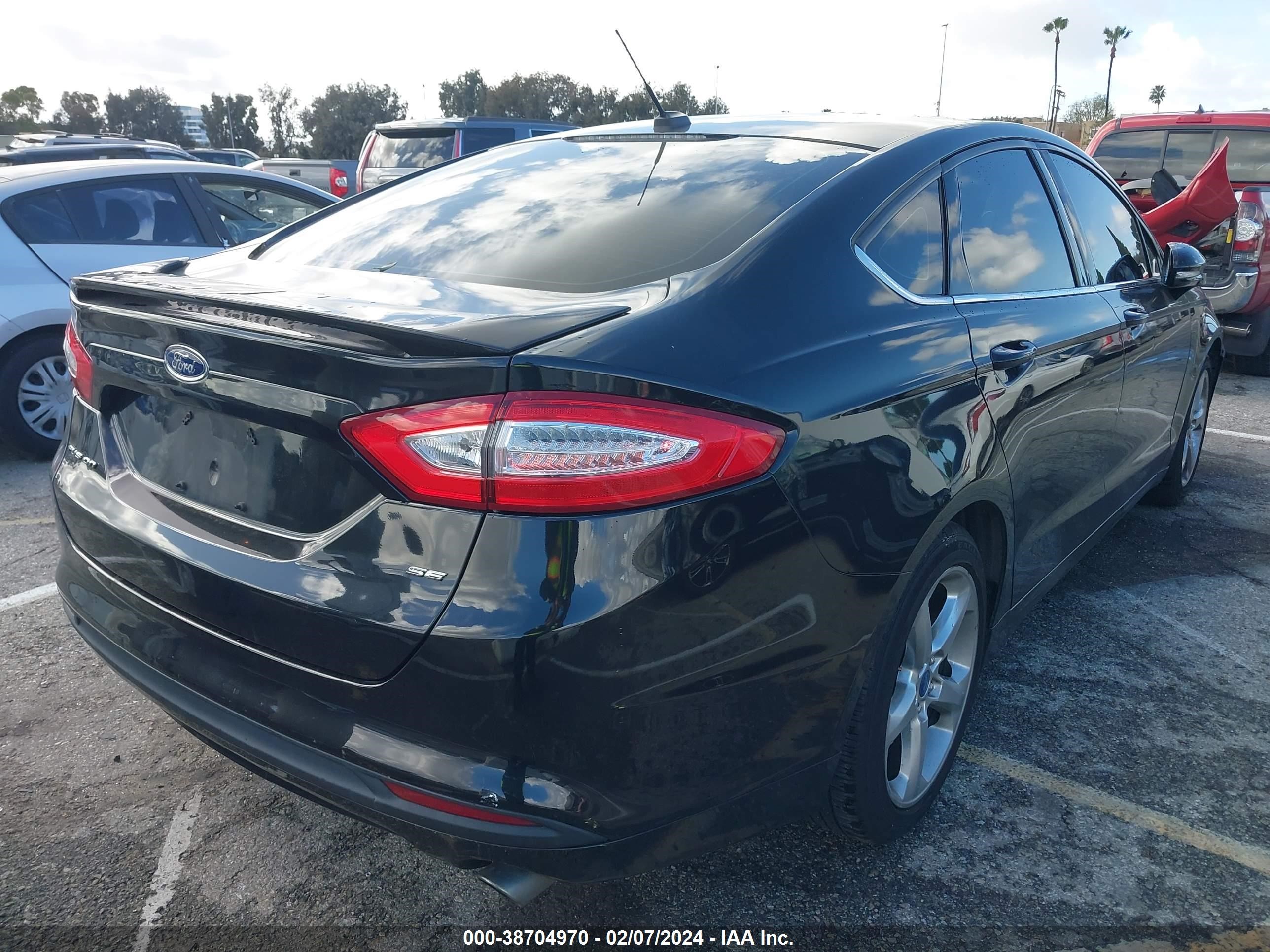 2014 Ford Fusion Se vin: 3FA6P0H79ER108668