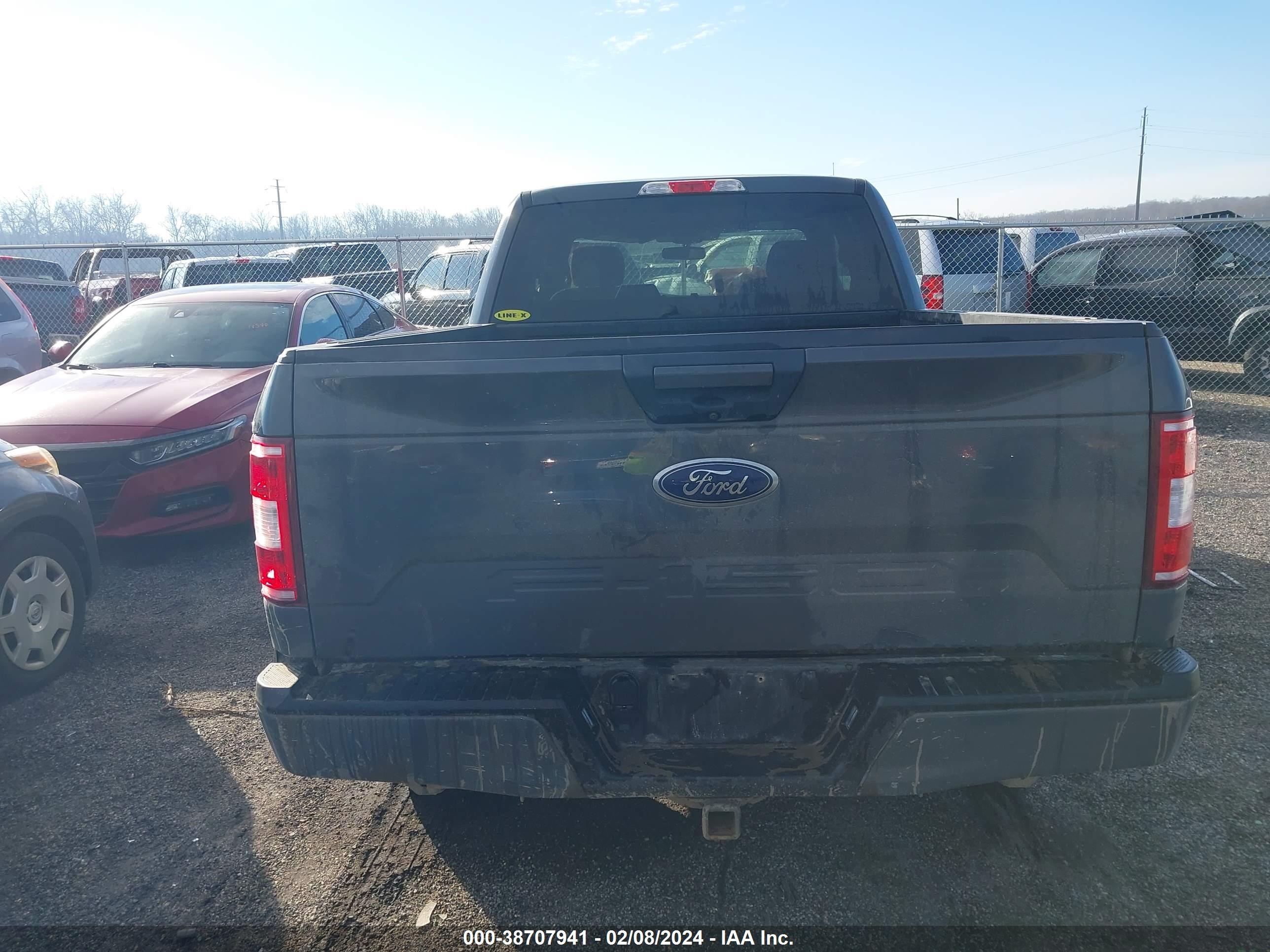 2018 Ford F-150 Xlt vin: 1FTFX1E54JFB09706