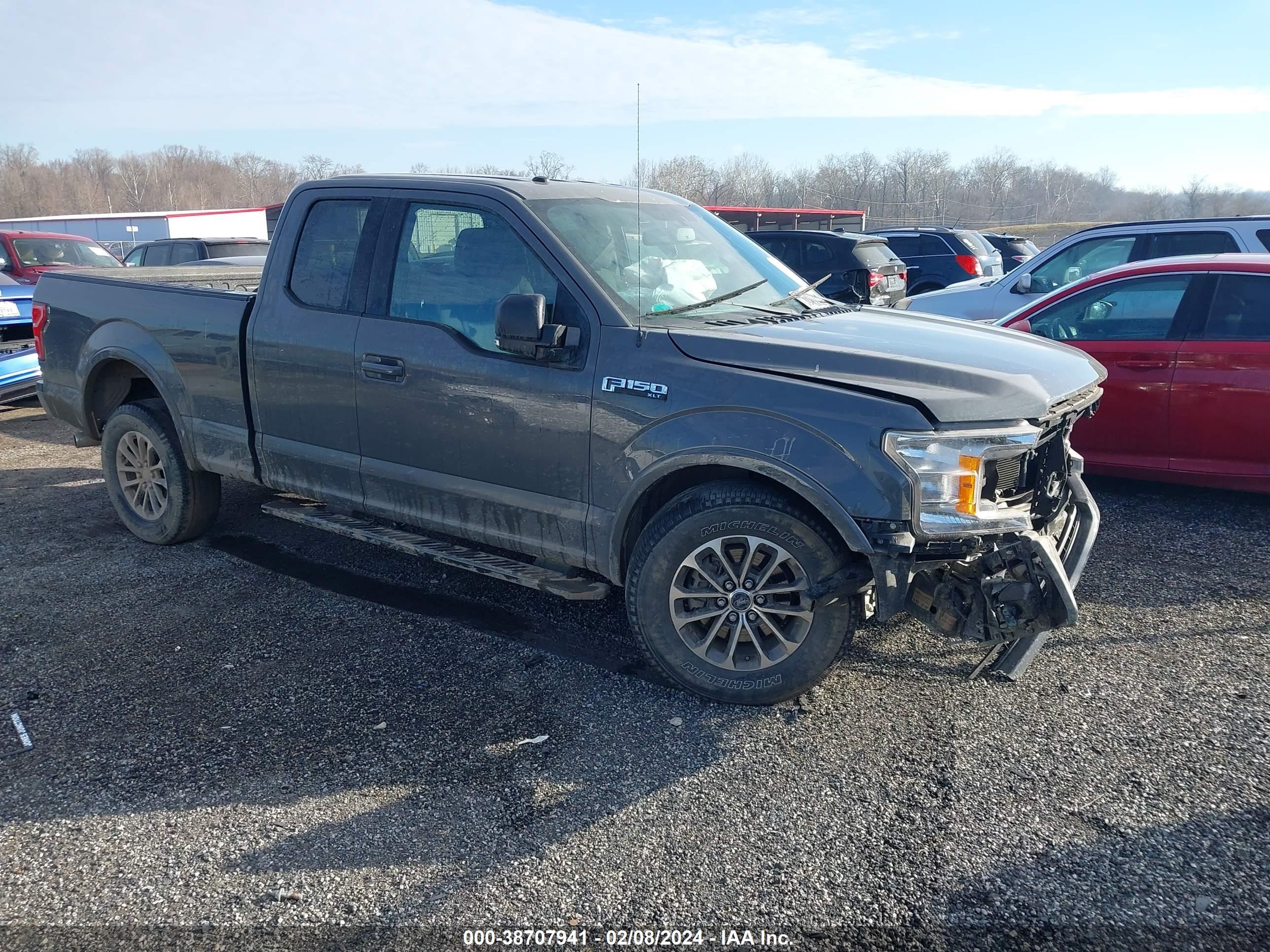 2018 Ford F-150 Xlt vin: 1FTFX1E54JFB09706