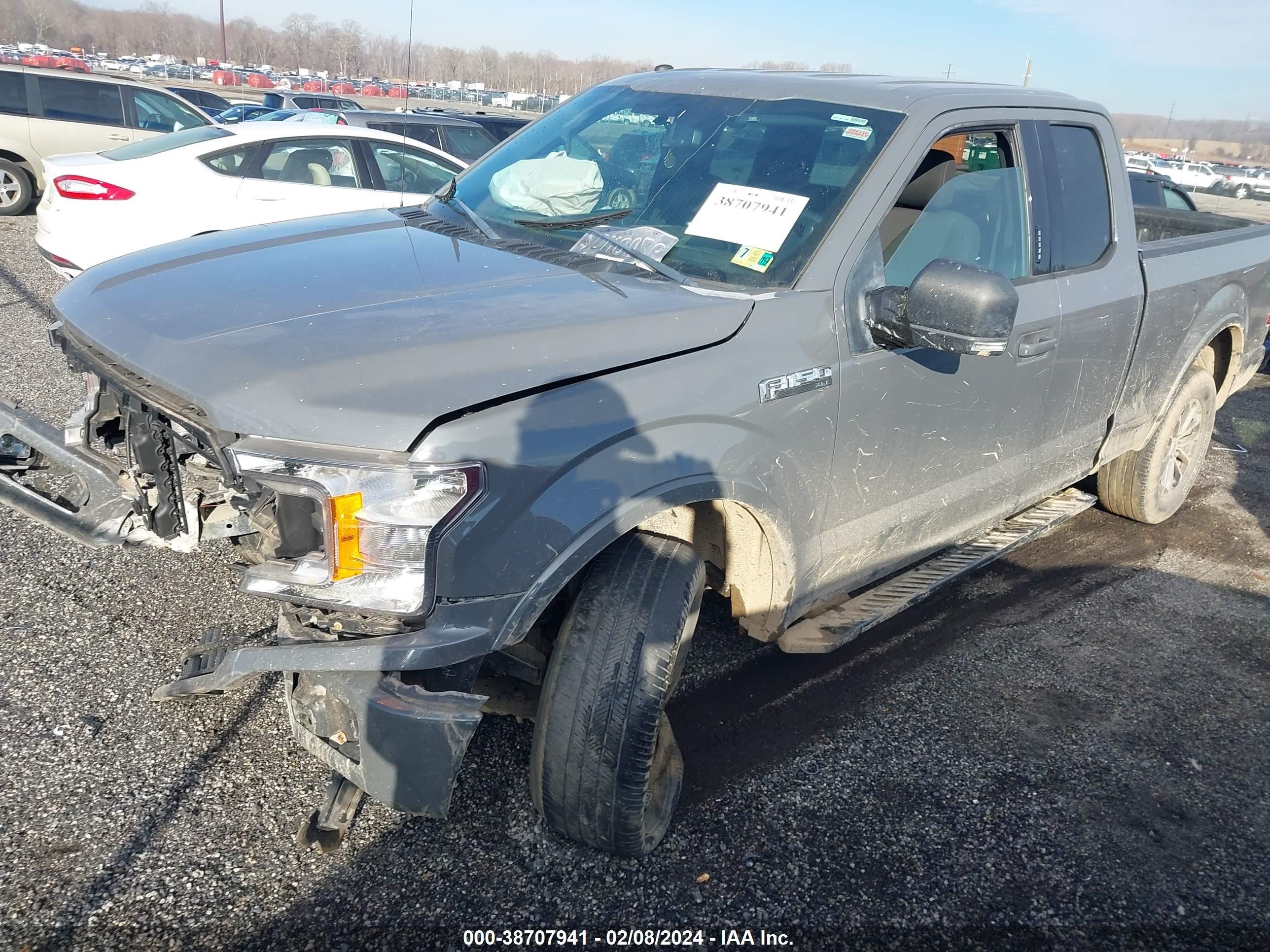 2018 Ford F-150 Xlt vin: 1FTFX1E54JFB09706