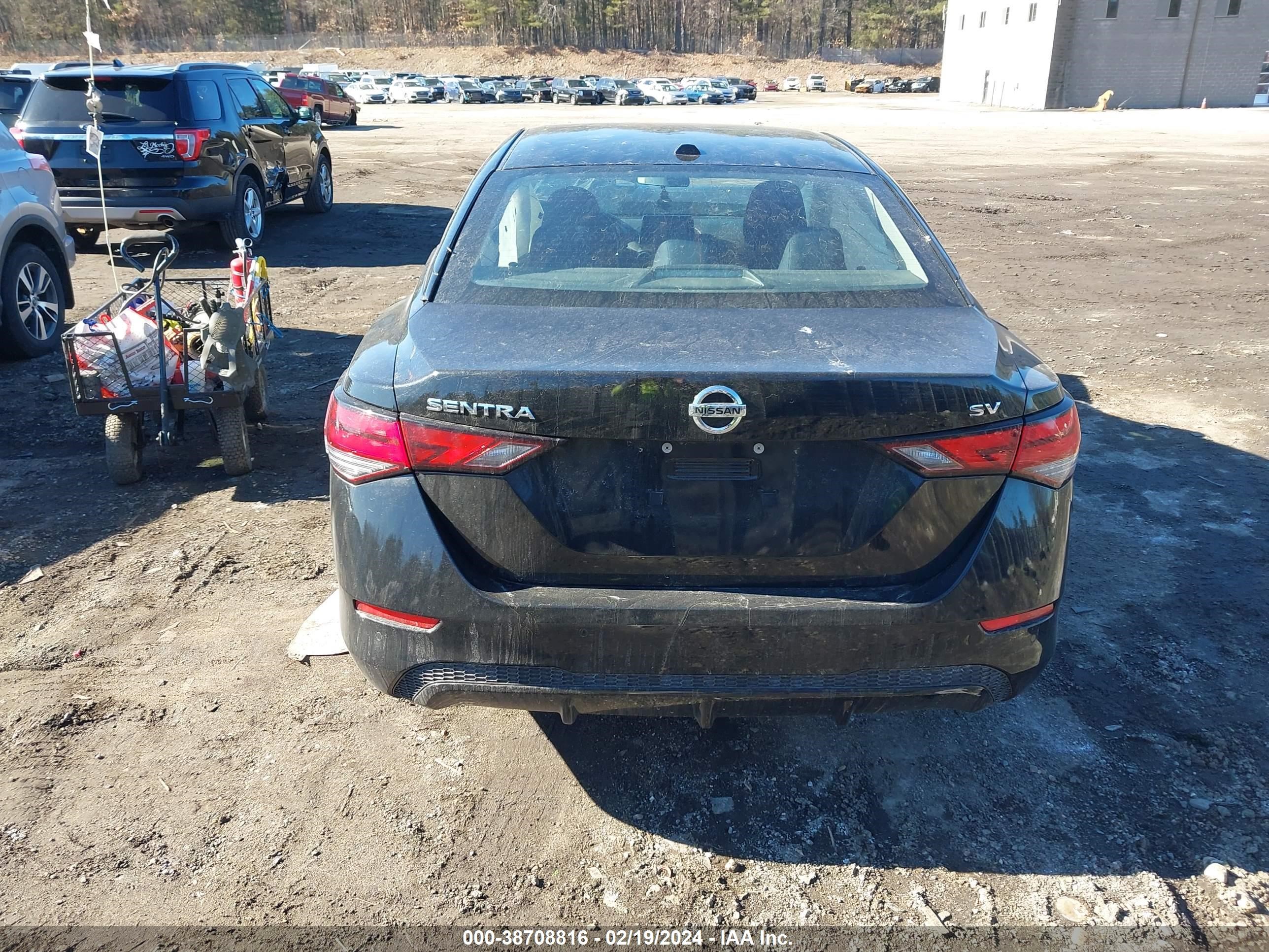 2021 Nissan Sentra Sv Xtronic Cvt vin: 3N1AB8CV4MY224911