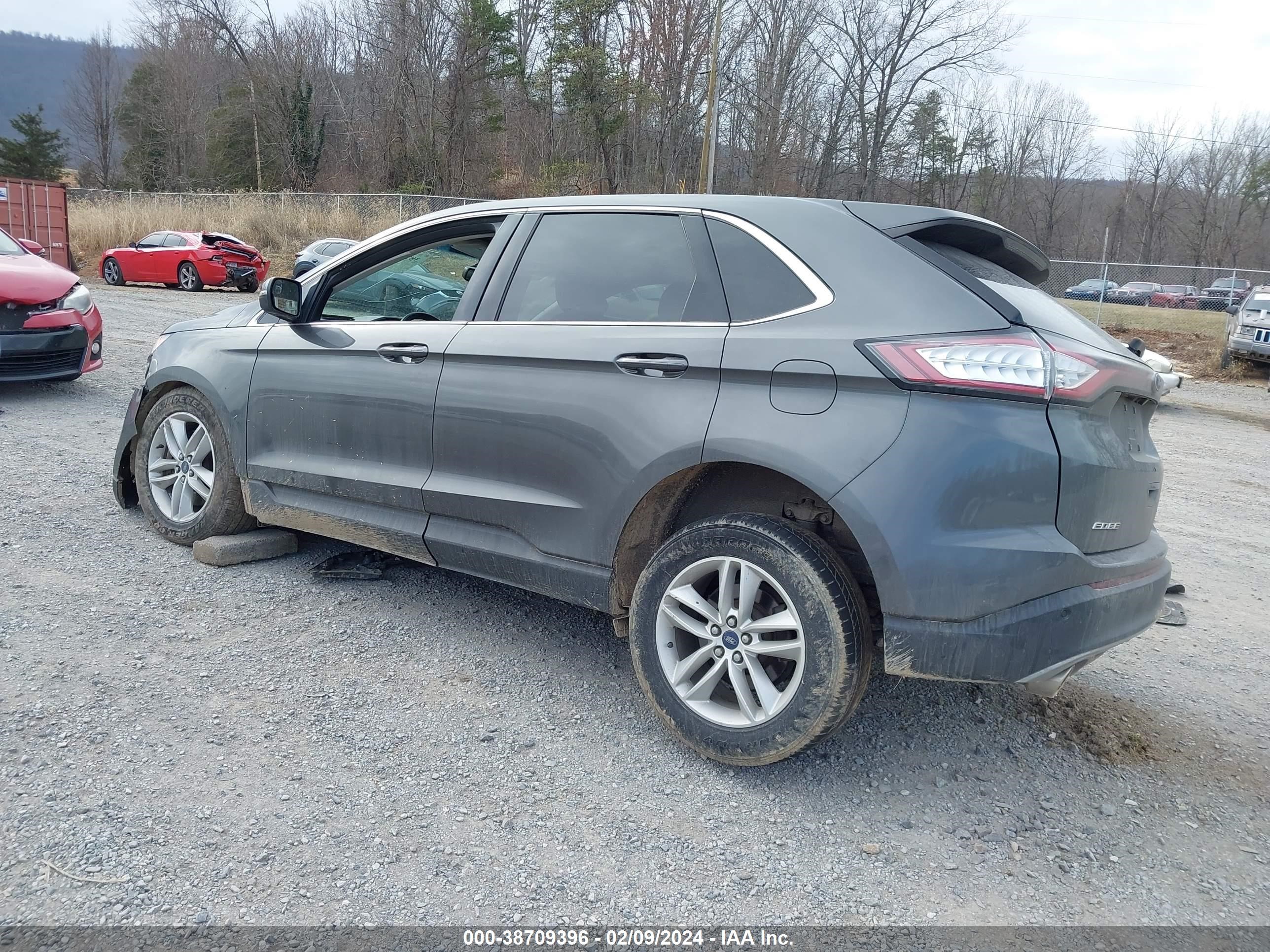 2018 Ford Edge Sel vin: 2FMPK4J86JBC48818