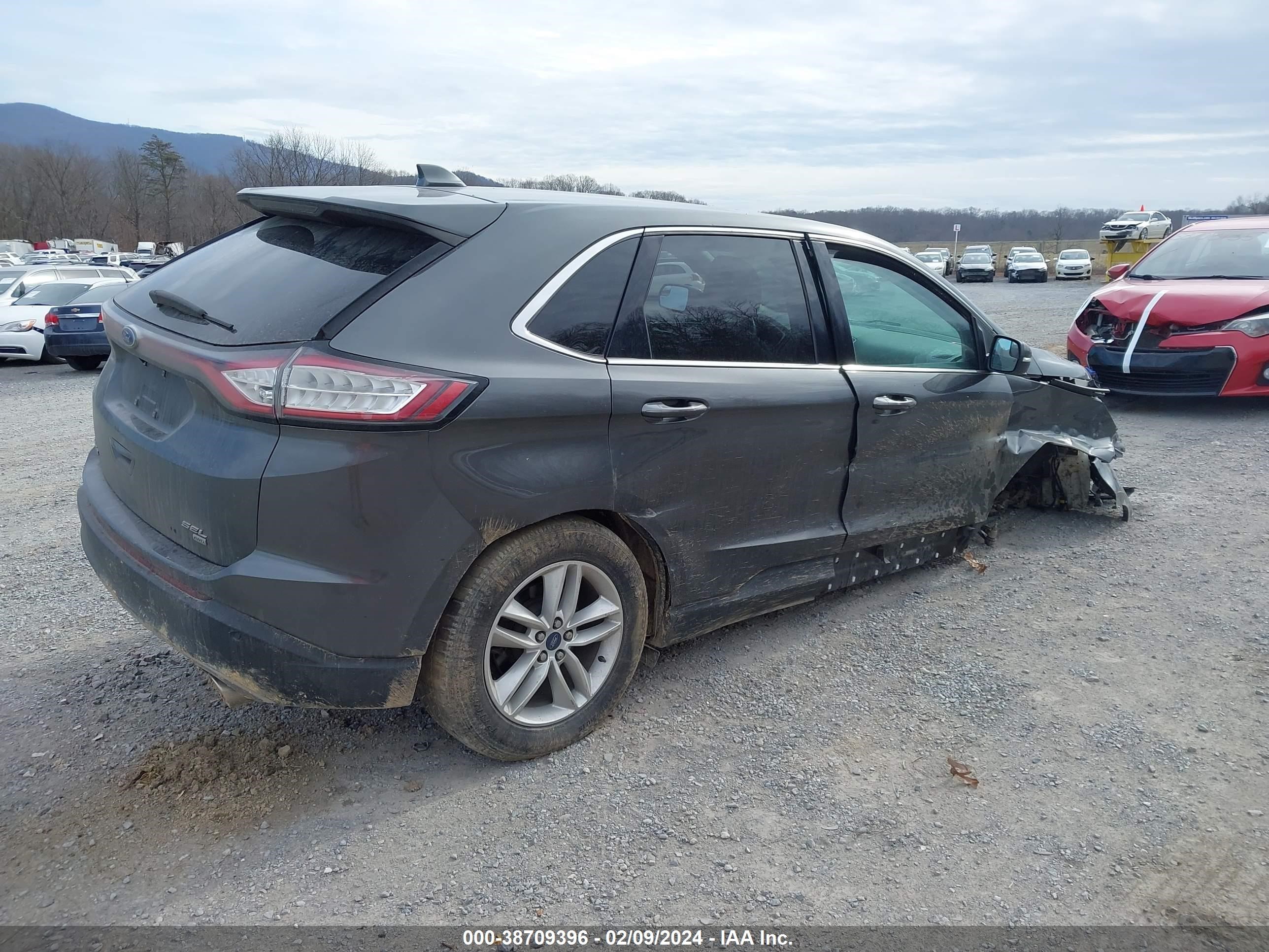 2018 Ford Edge Sel vin: 2FMPK4J86JBC48818