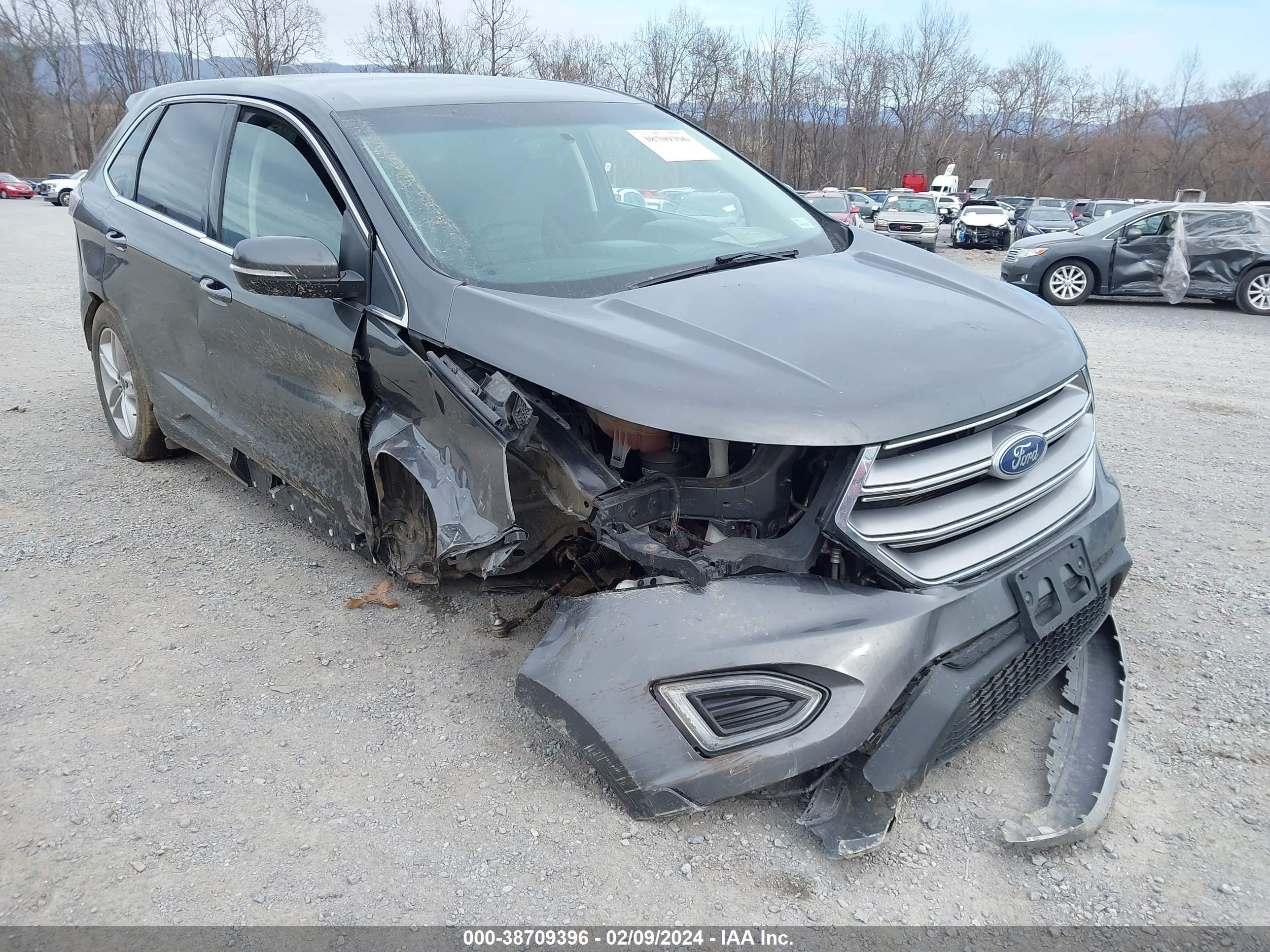 2018 Ford Edge Sel vin: 2FMPK4J86JBC48818