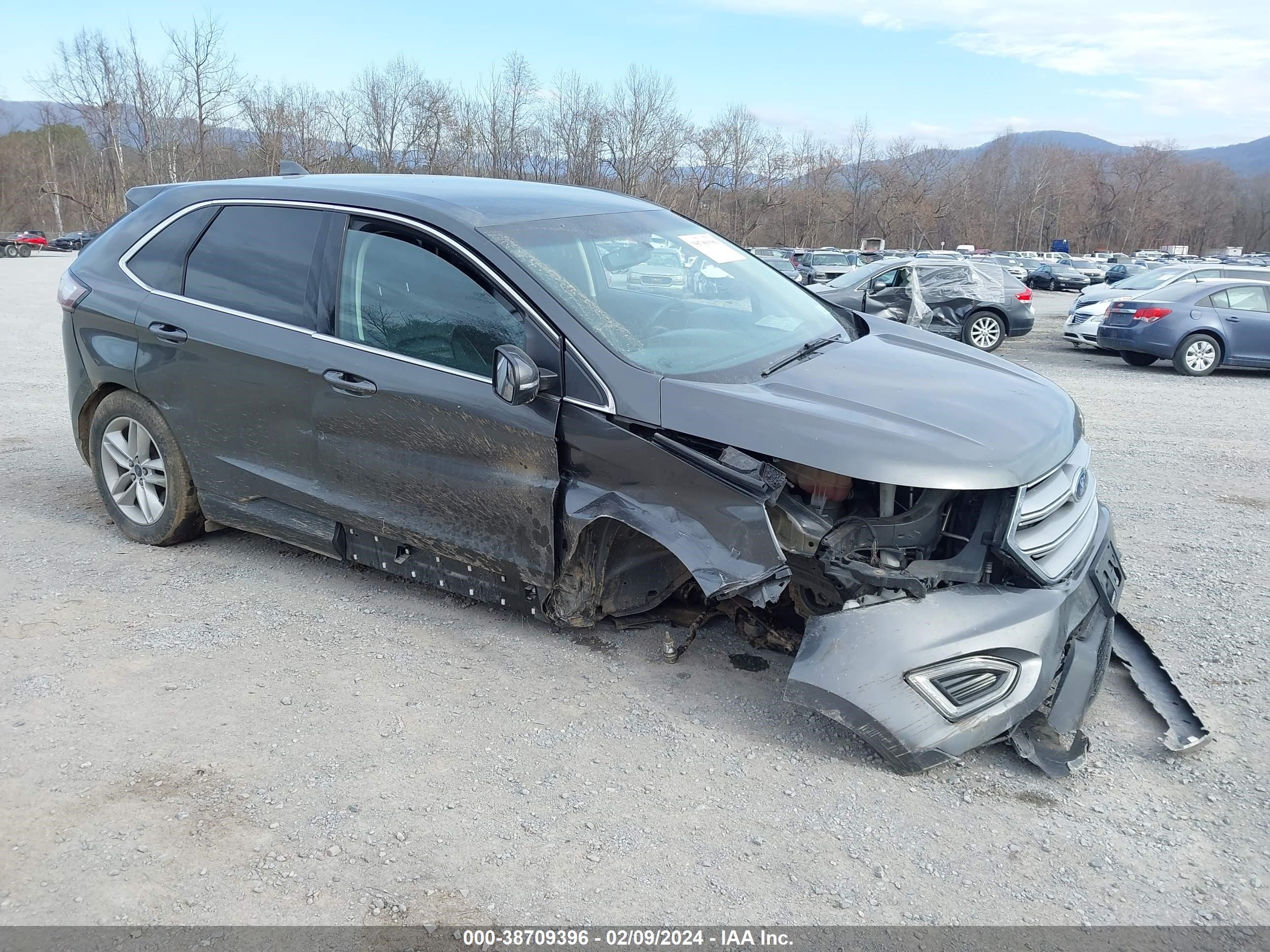 2018 Ford Edge Sel vin: 2FMPK4J86JBC48818