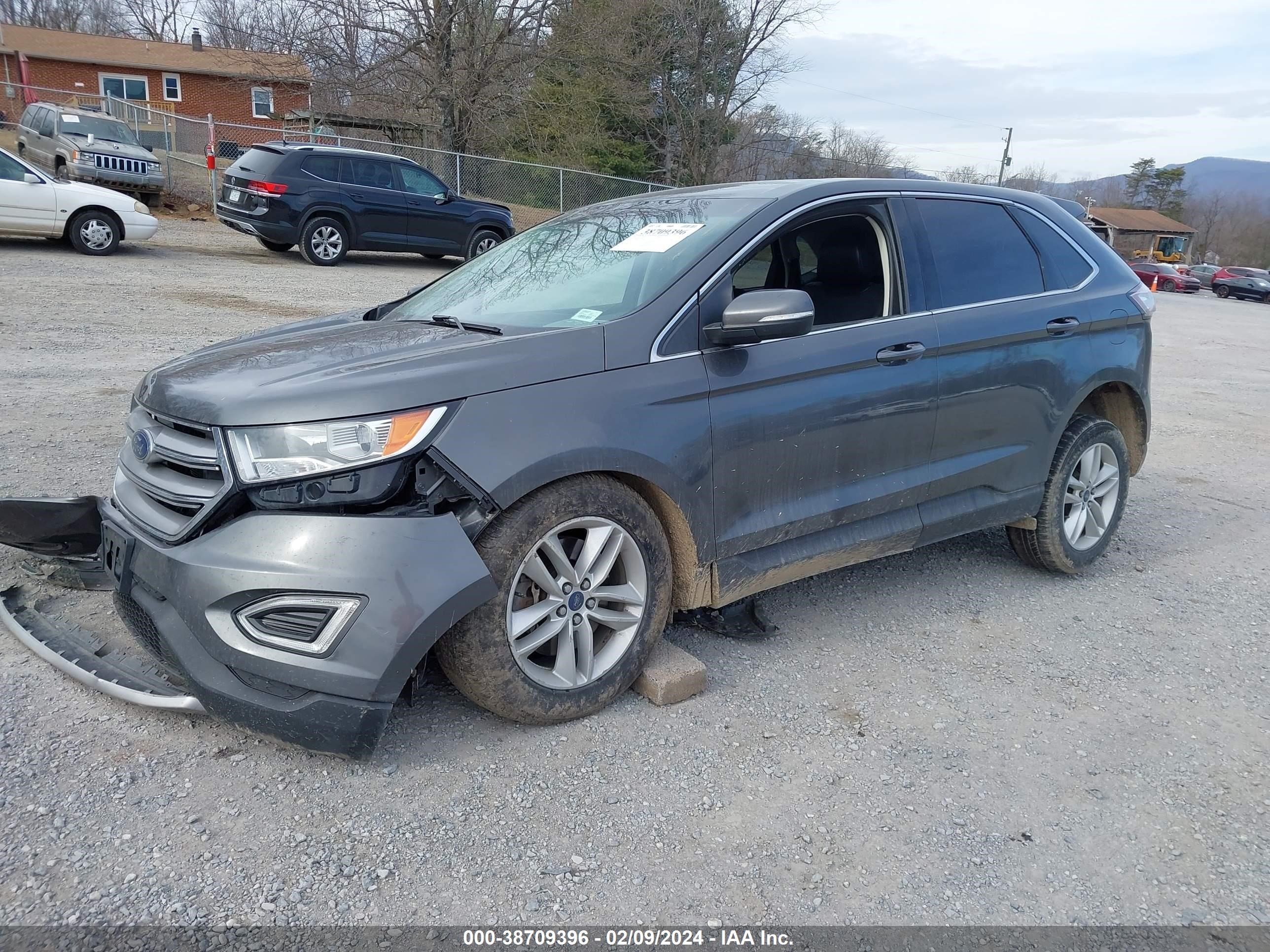 2018 Ford Edge Sel vin: 2FMPK4J86JBC48818