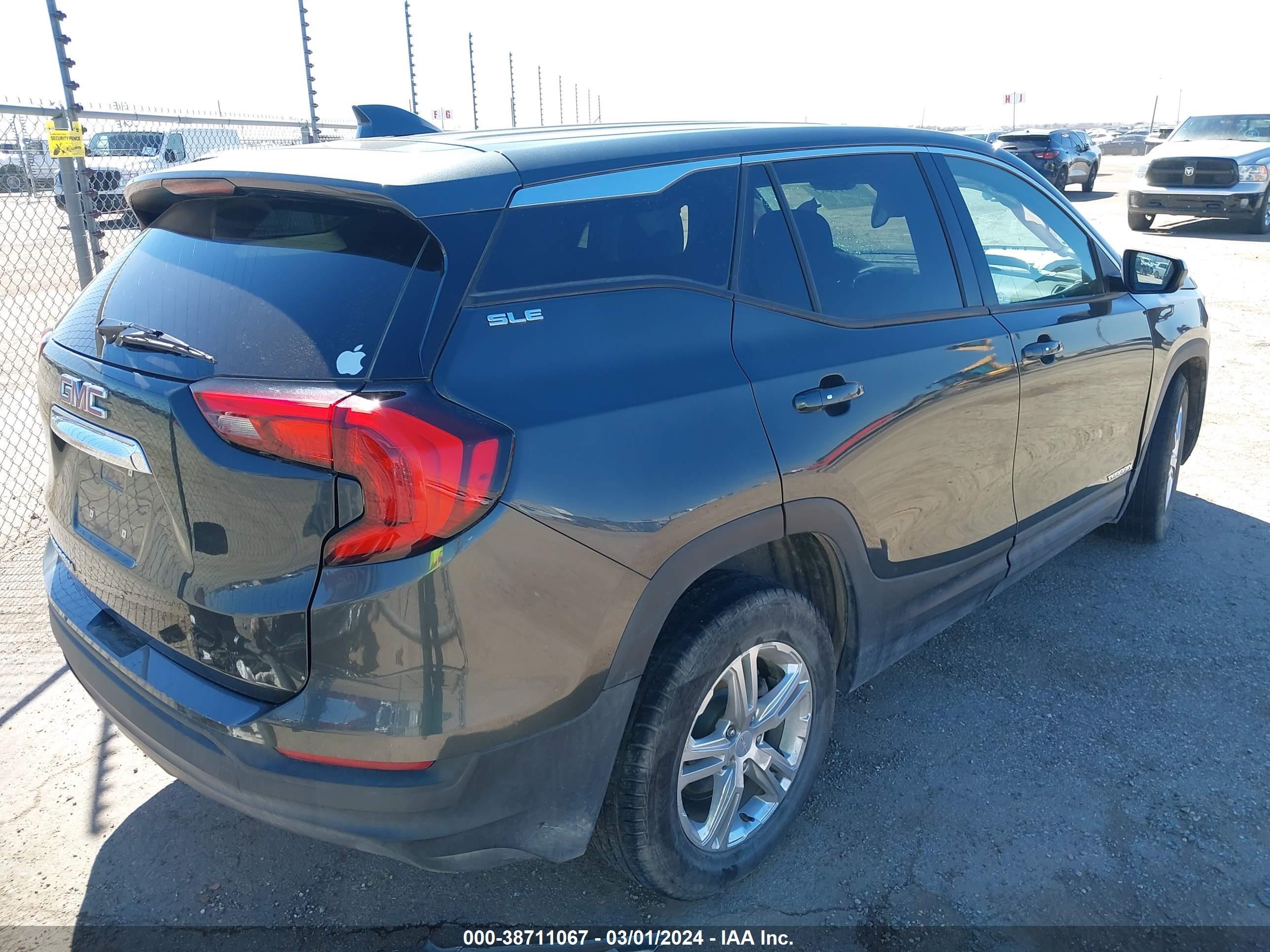 2018 GMC Terrain Sle vin: 3GKALMEVXJL366323