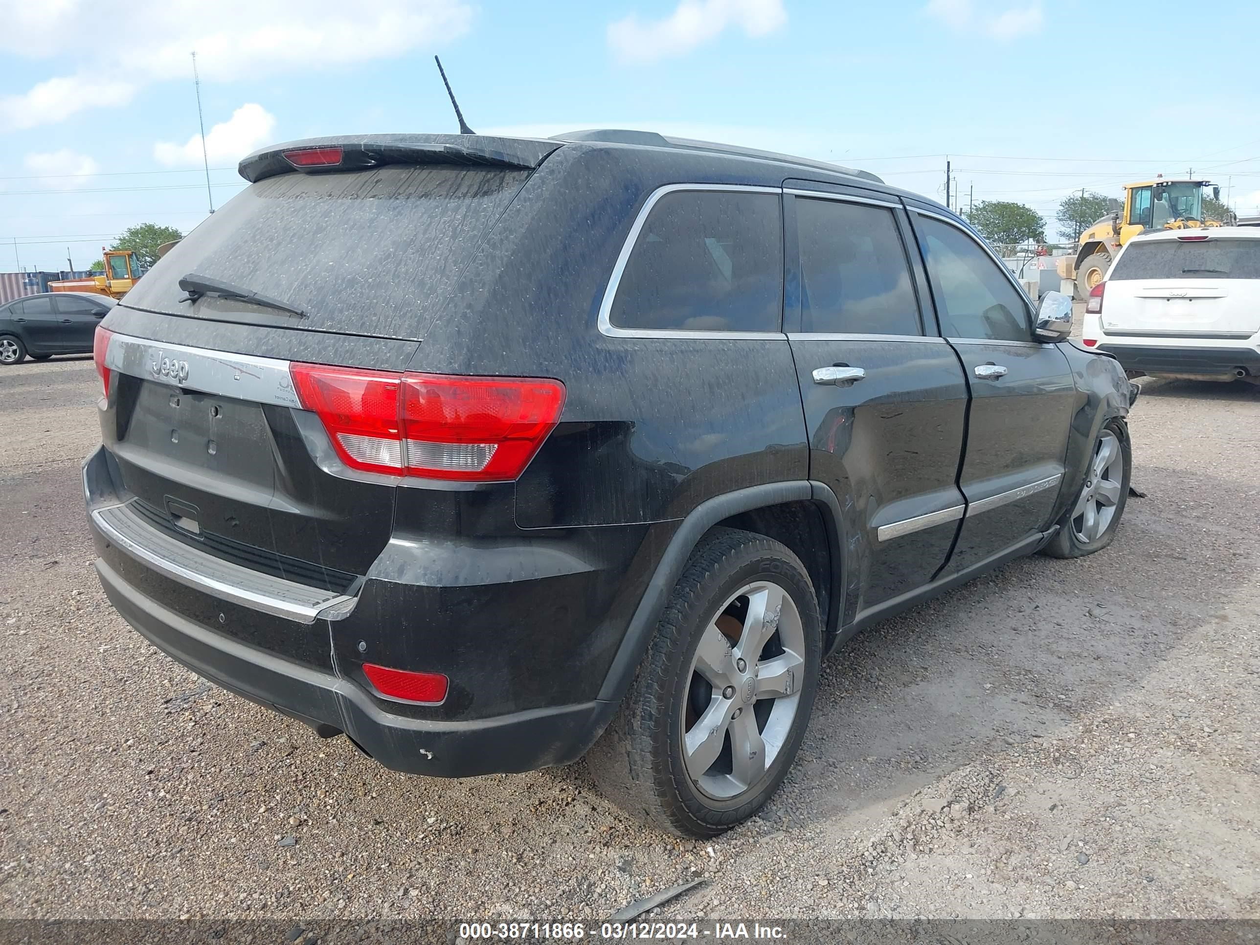 2012 Jeep Grand Cherokee Overland vin: 1C4RJECG9CC211095