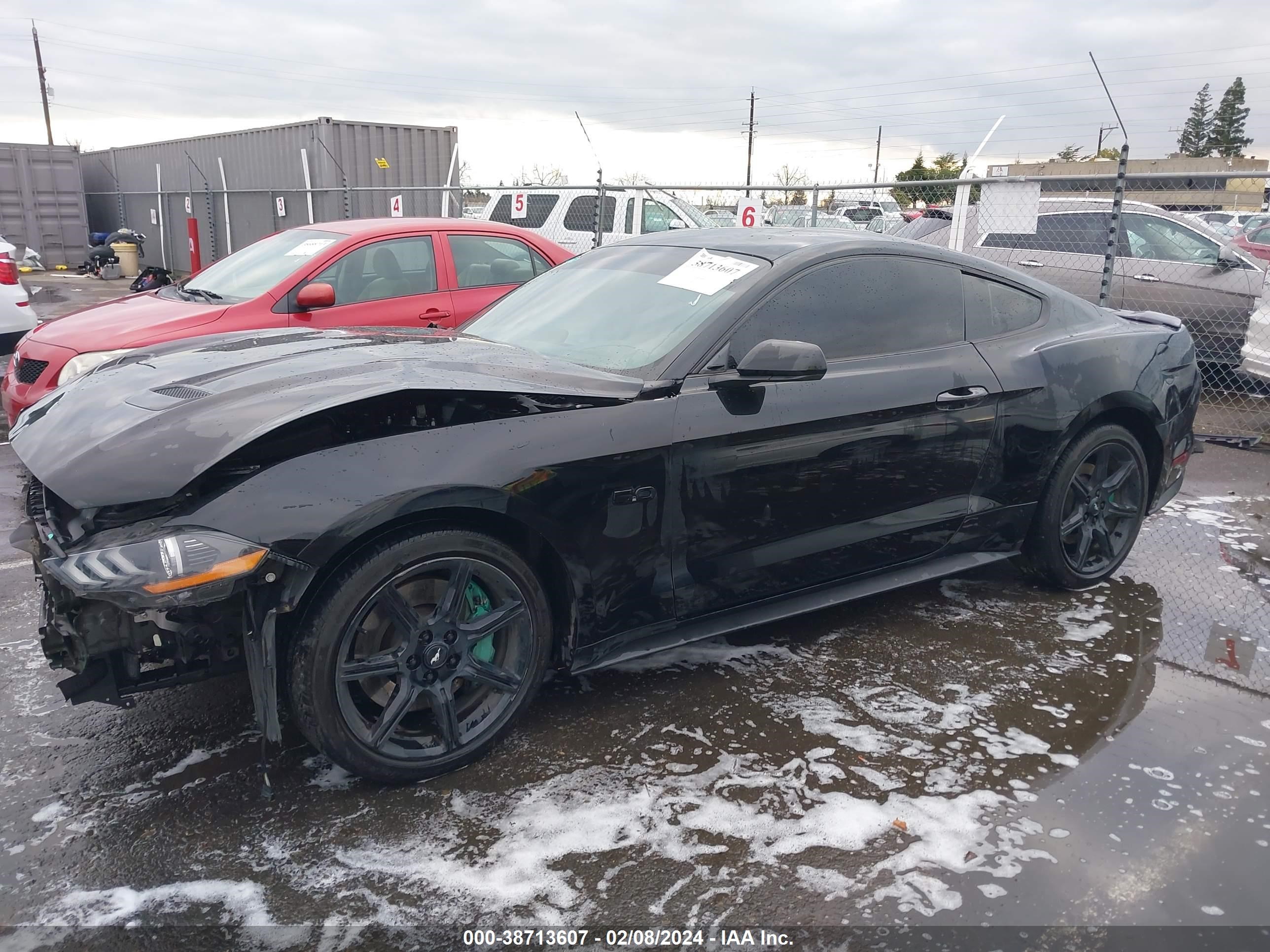 2018 Ford Mustang Gt vin: 1FA6P8CF8J5105304