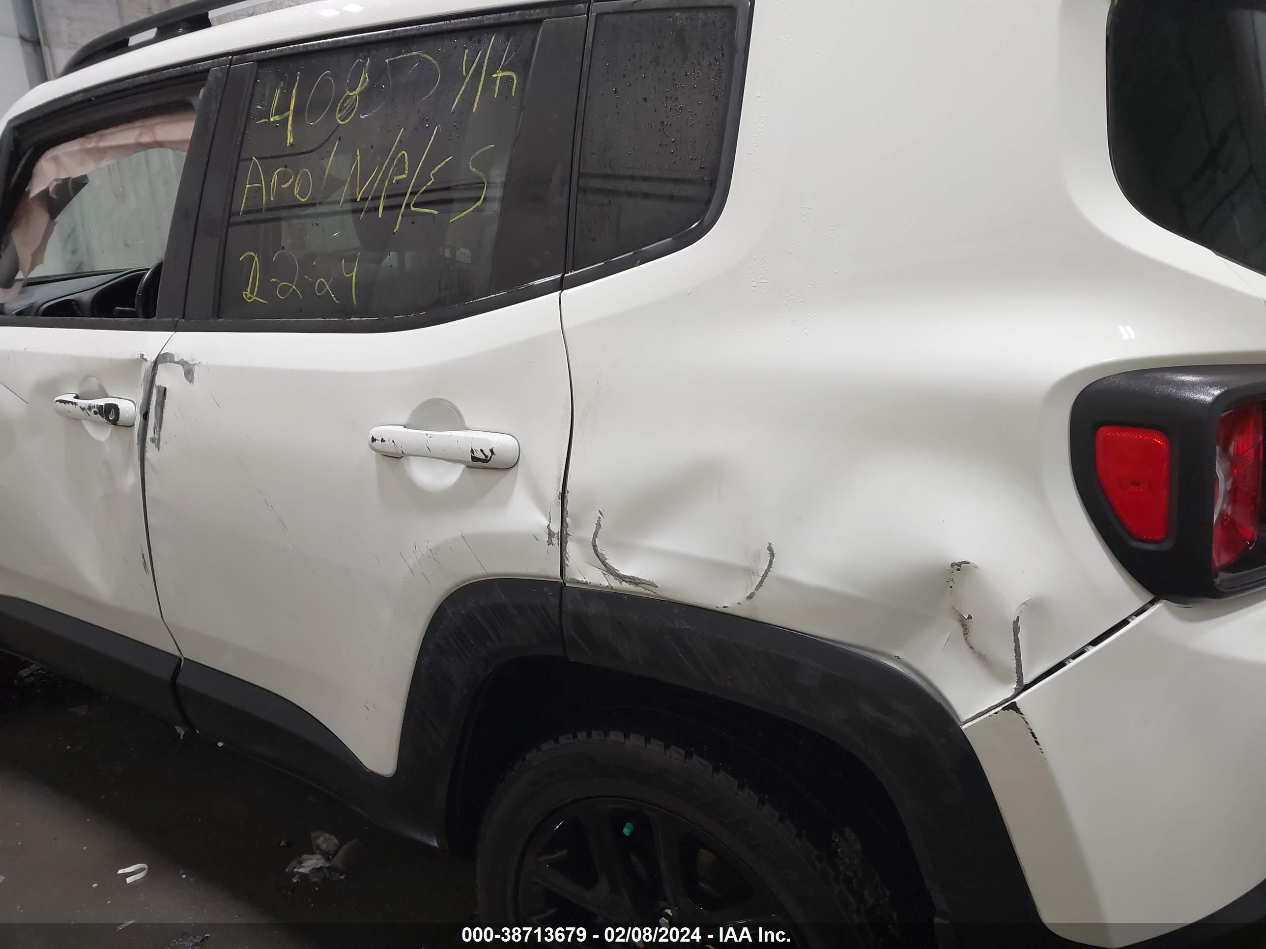 2018 Jeep Renegade Altitude 4X4 vin: ZACCJBBBXJPG98942