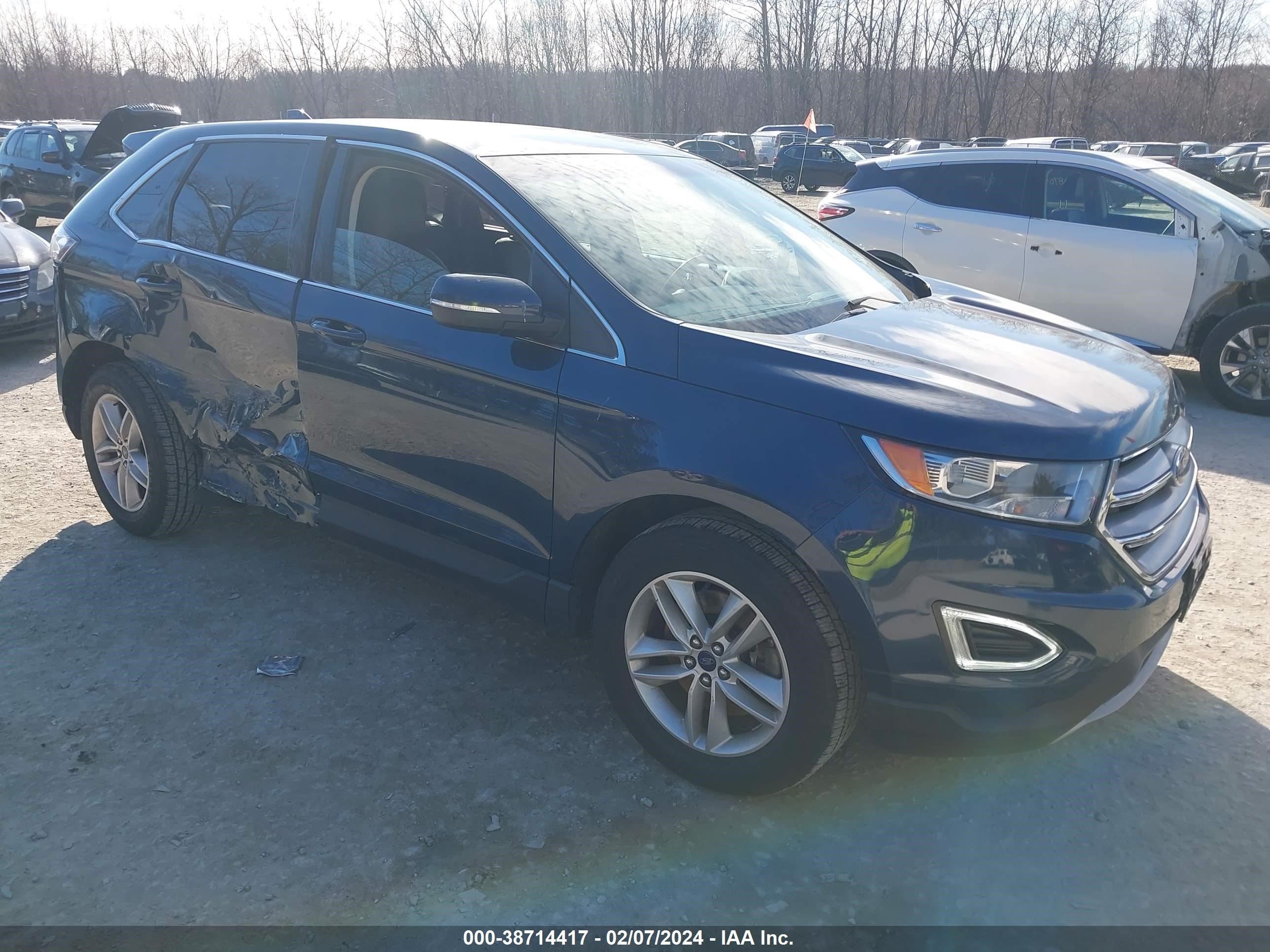 2017 Ford Edge Sel vin: 2FMPK4J89HBC68104