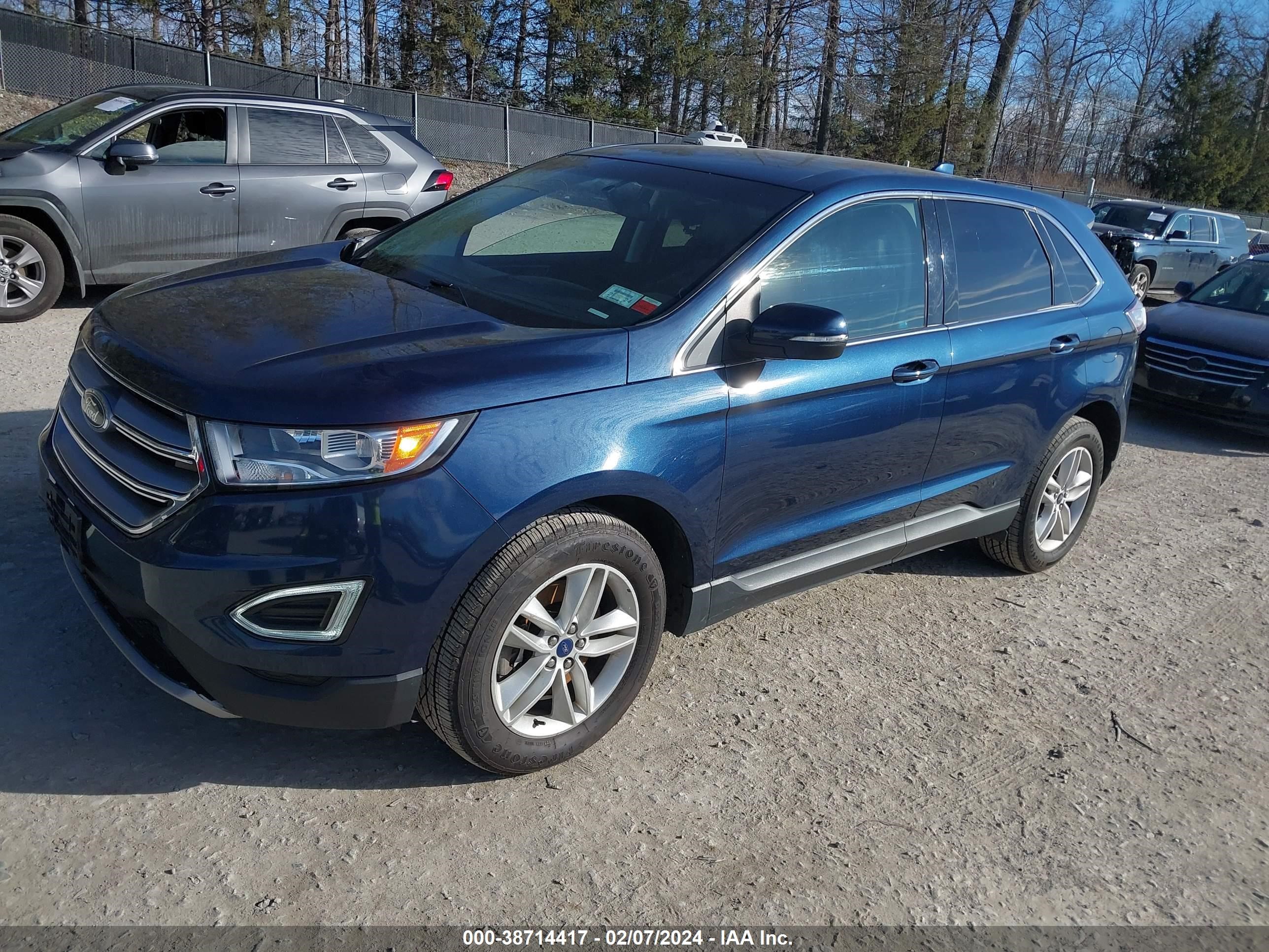 2017 Ford Edge Sel vin: 2FMPK4J89HBC68104