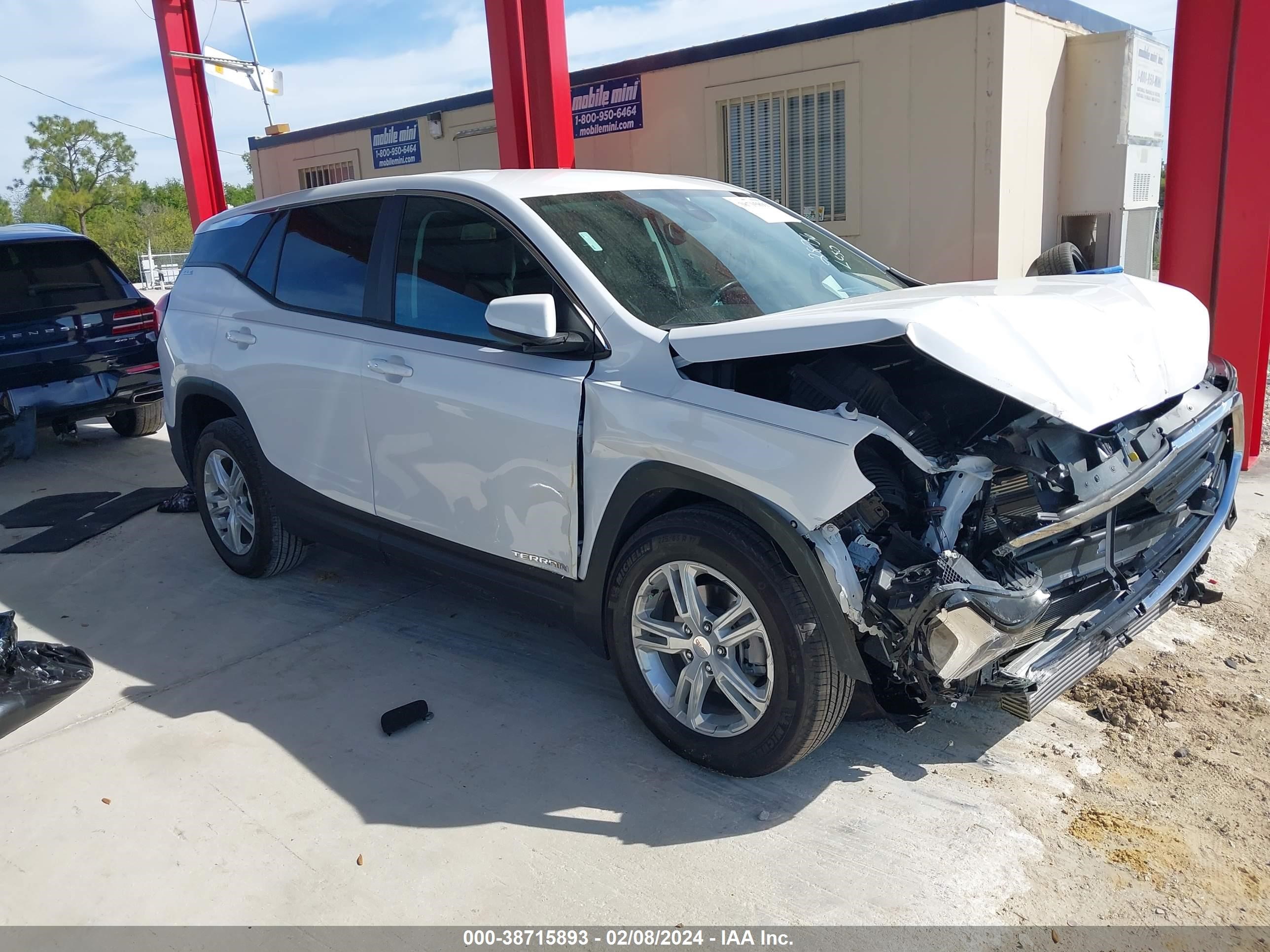 2021 GMC Terrain Fwd Sle vin: 3GKALMEV0ML353570