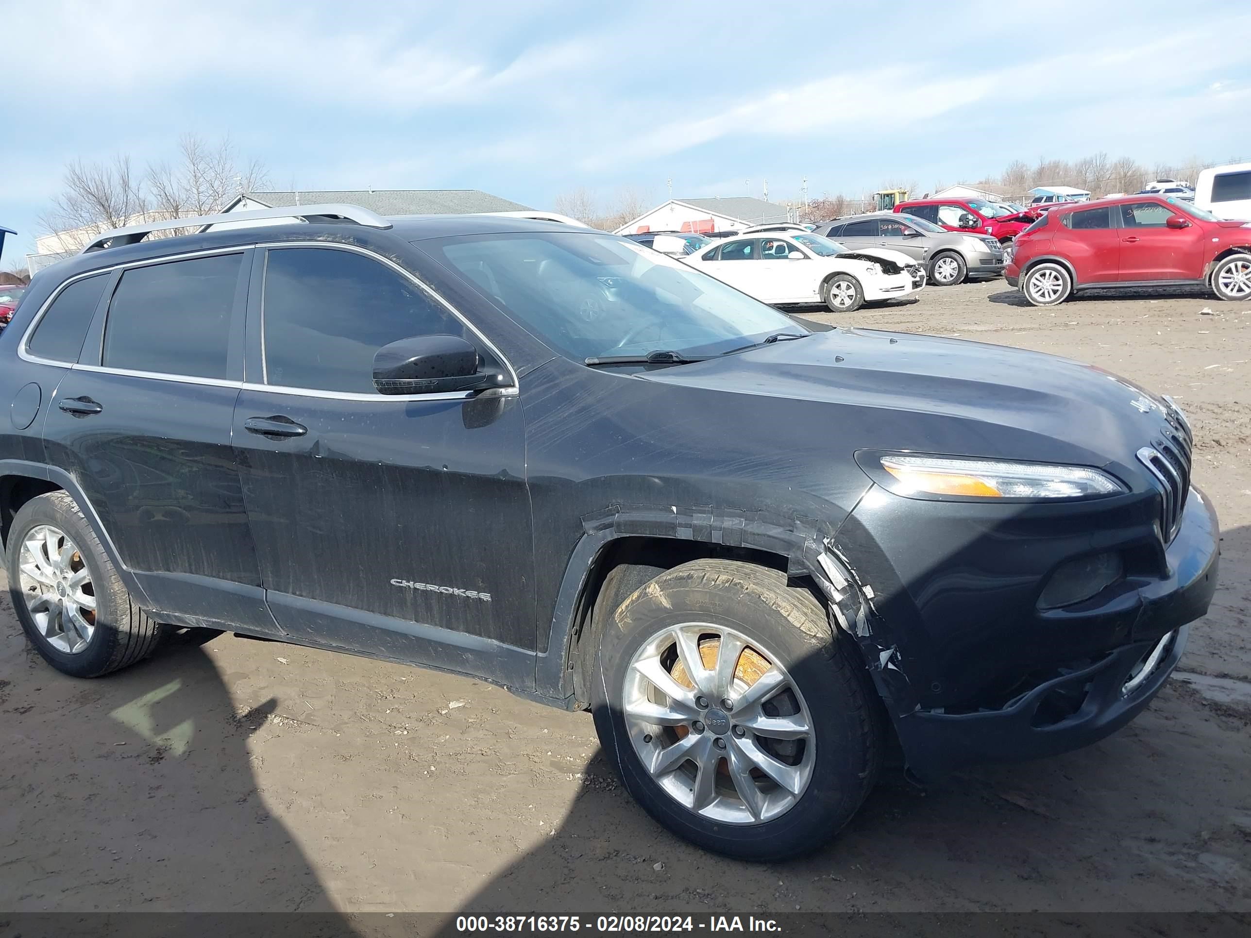 2015 Jeep Cherokee Limited vin: 1C4PJMDS6FW523463