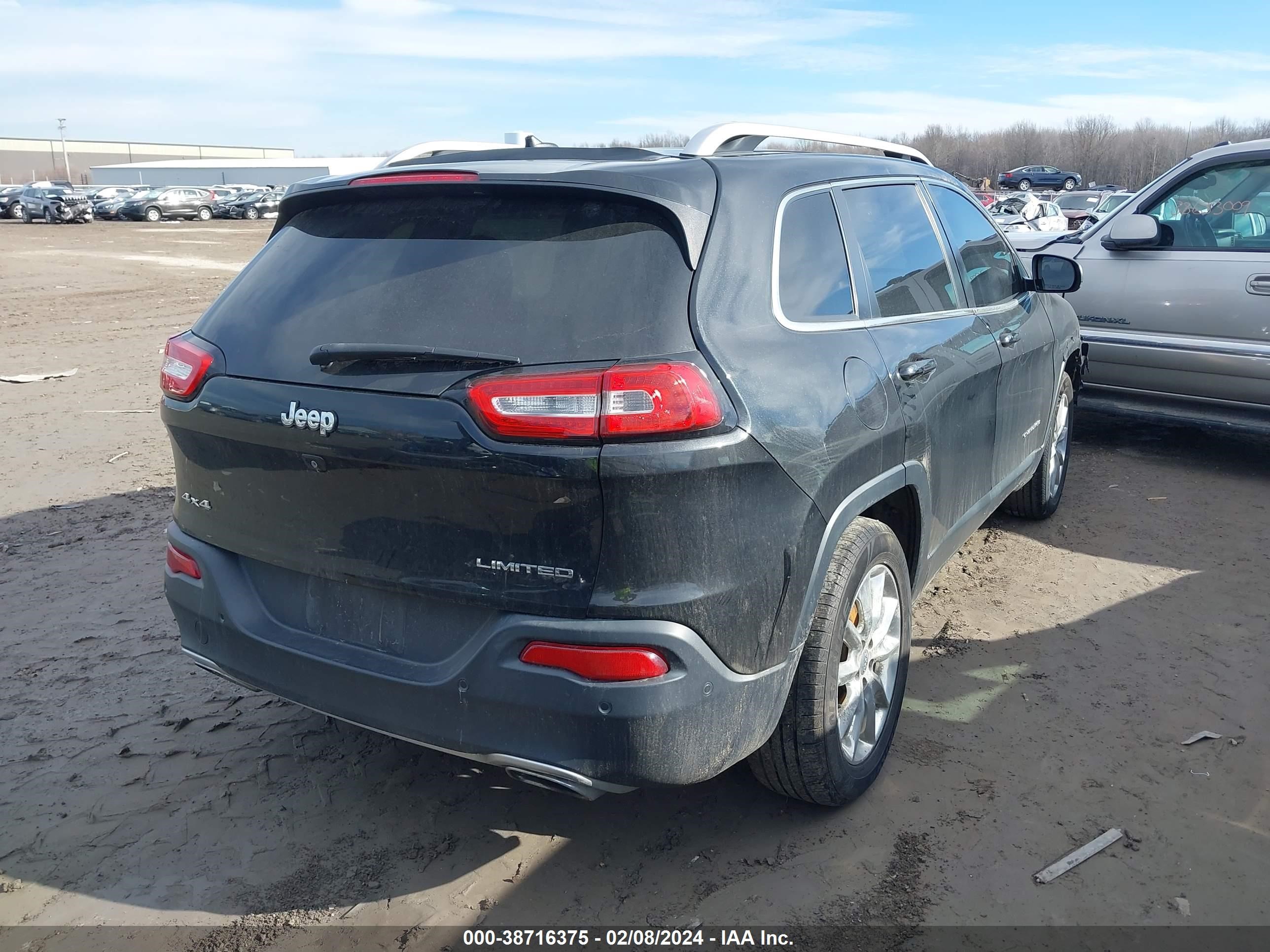 2015 Jeep Cherokee Limited vin: 1C4PJMDS6FW523463