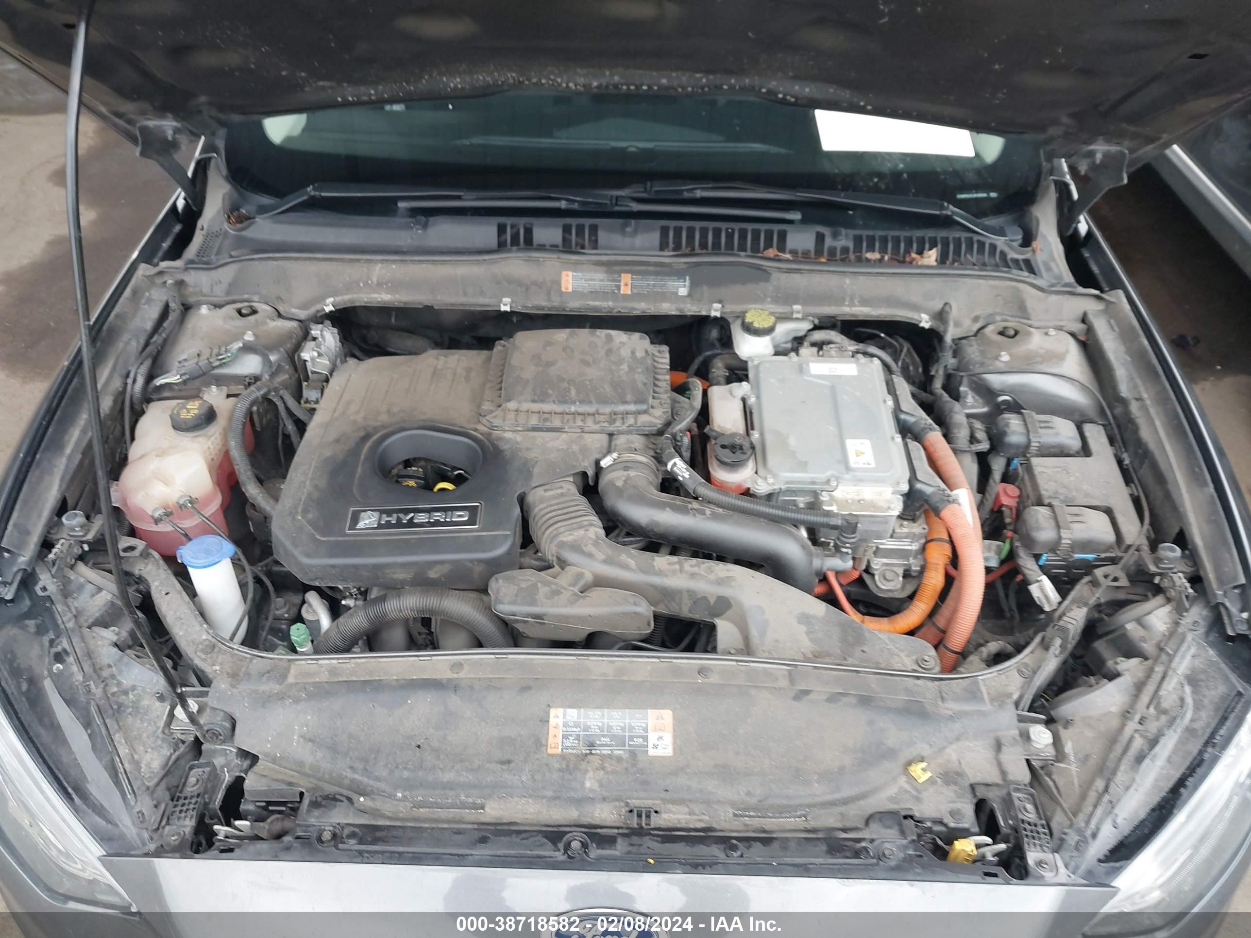 2018 Ford Fusion Hybrid Se vin: 3FA6P0LU7JR169556