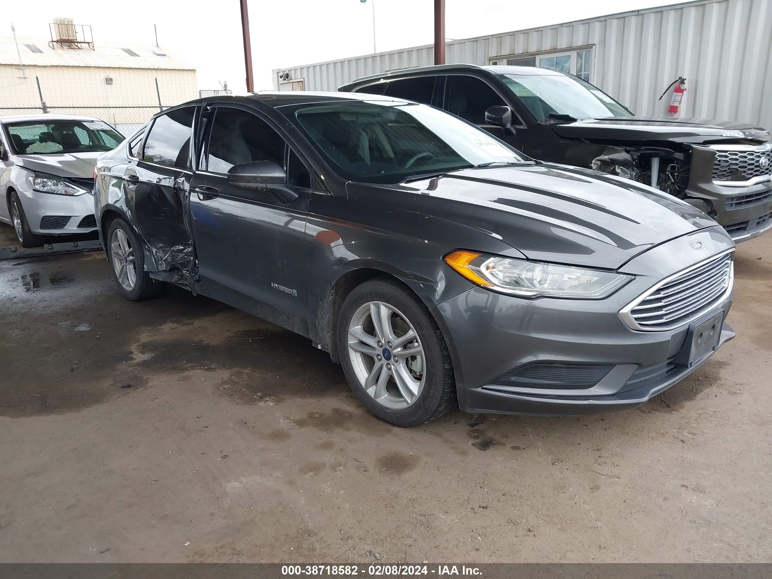 2018 Ford Fusion Hybrid Se vin: 3FA6P0LU7JR169556