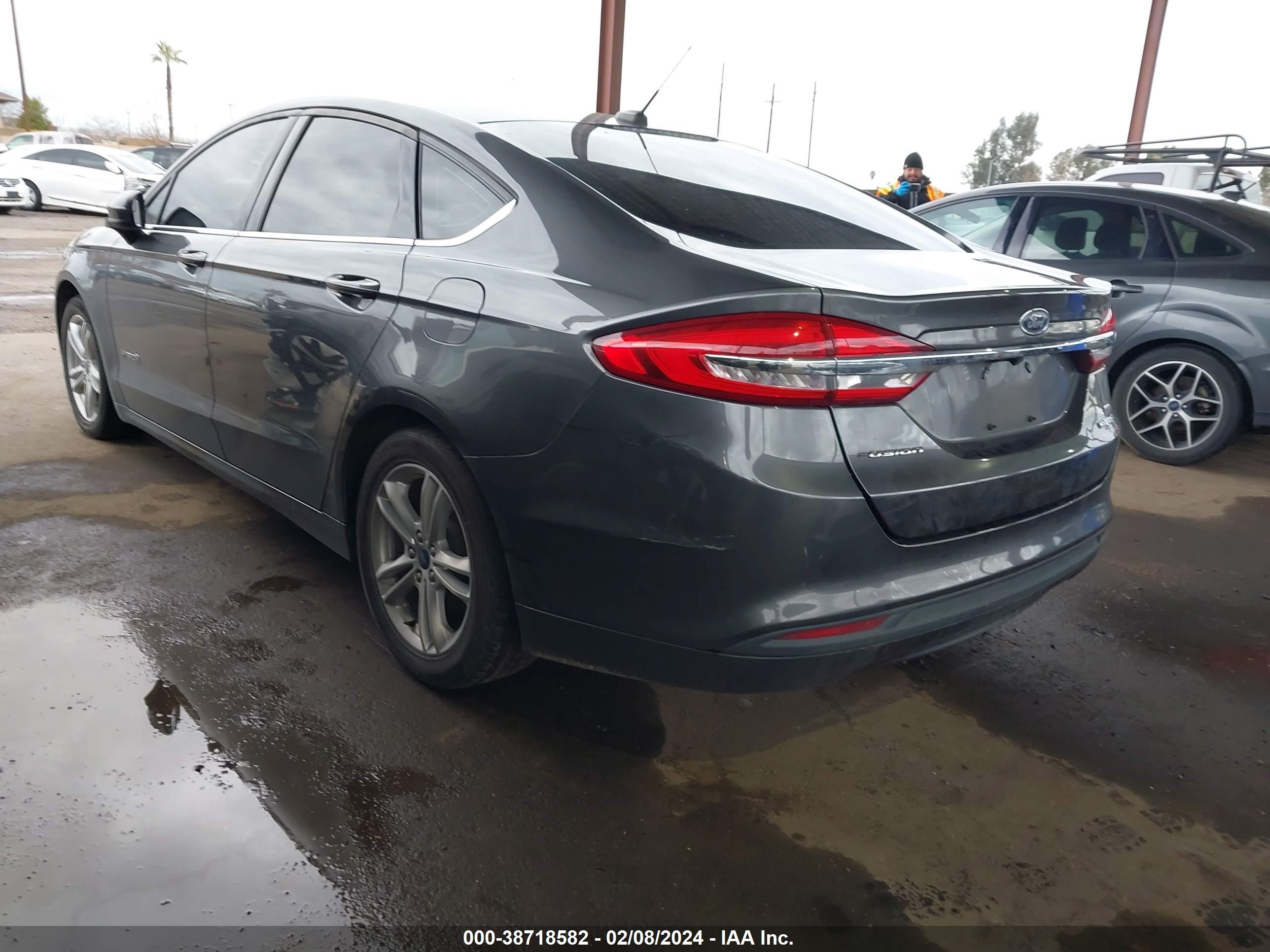 2018 Ford Fusion Hybrid Se vin: 3FA6P0LU7JR169556