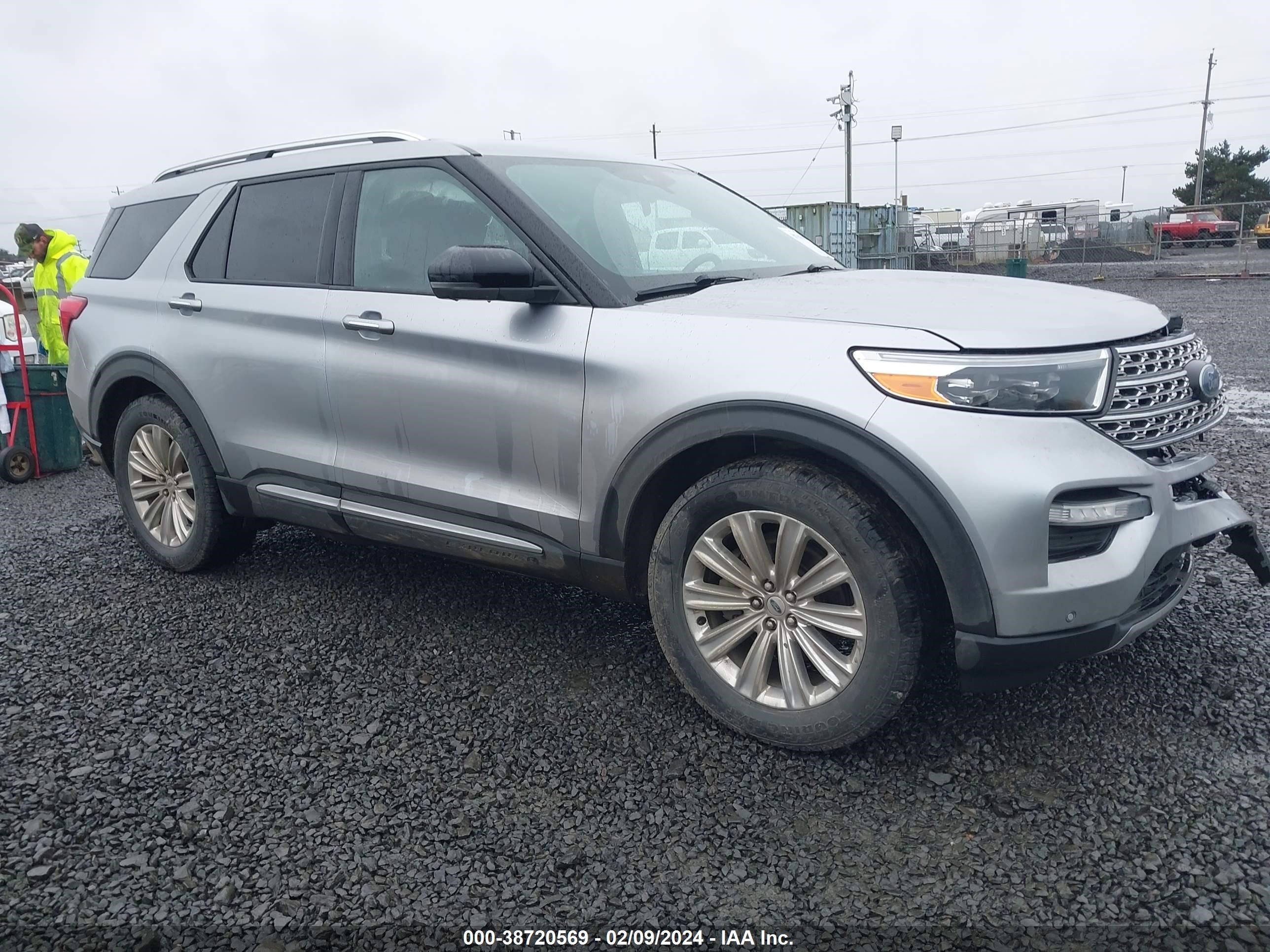 2020 Ford Explorer Limited vin: 1FMSK8FH3LGA29420