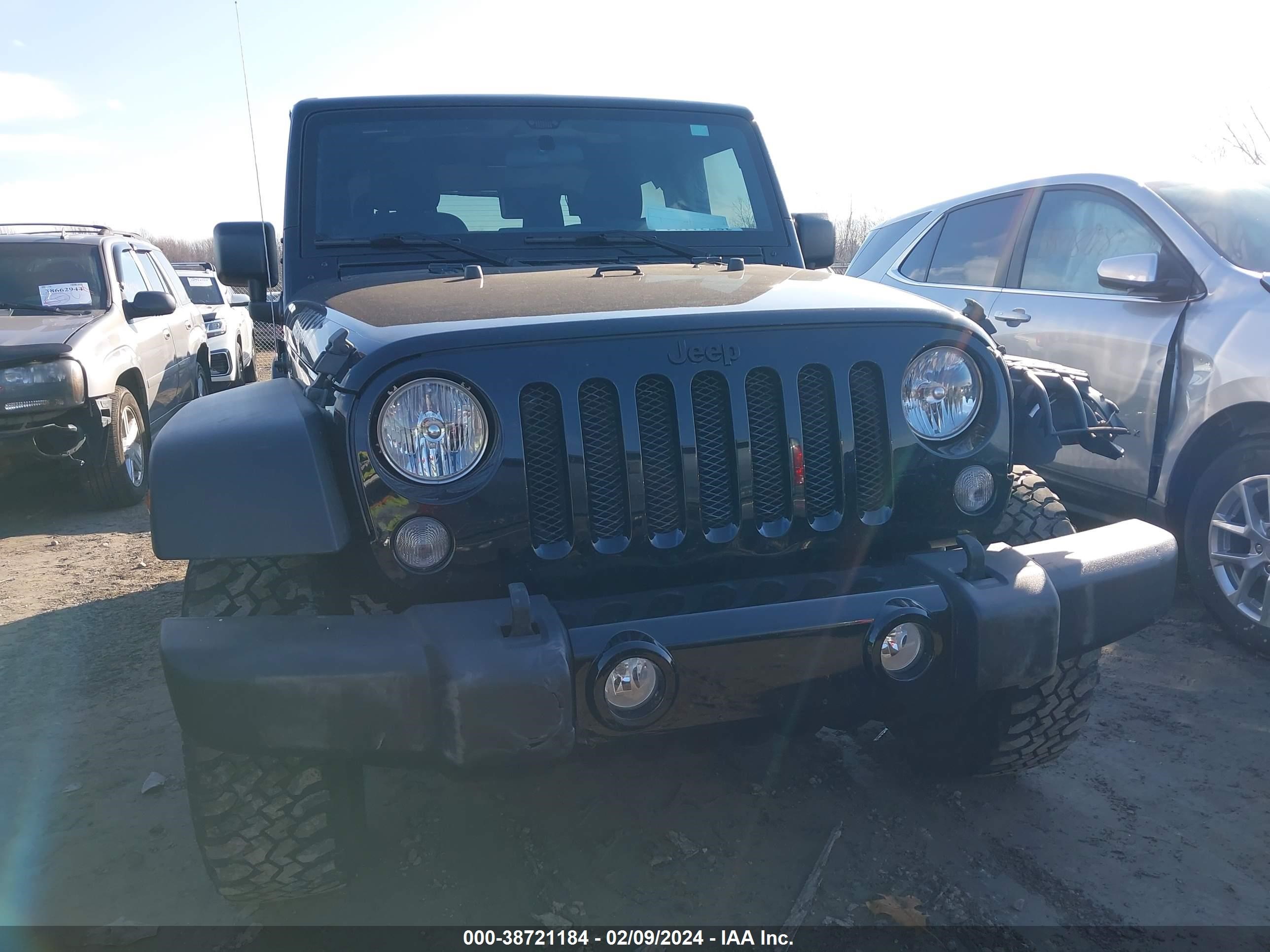 2015 Jeep Wrangler Sport vin: 1C4AJWAG1FL581791