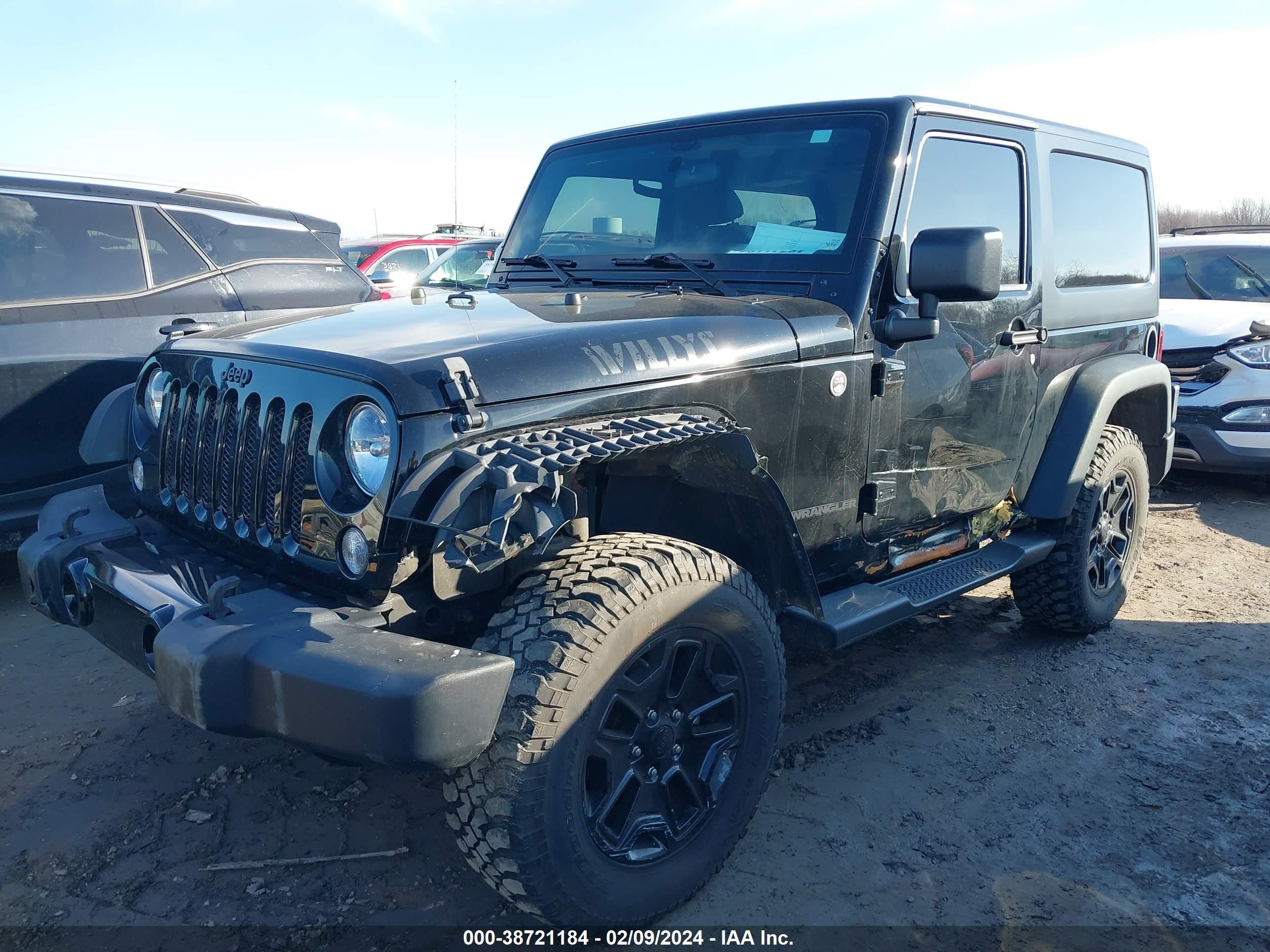 2015 Jeep Wrangler Sport vin: 1C4AJWAG1FL581791