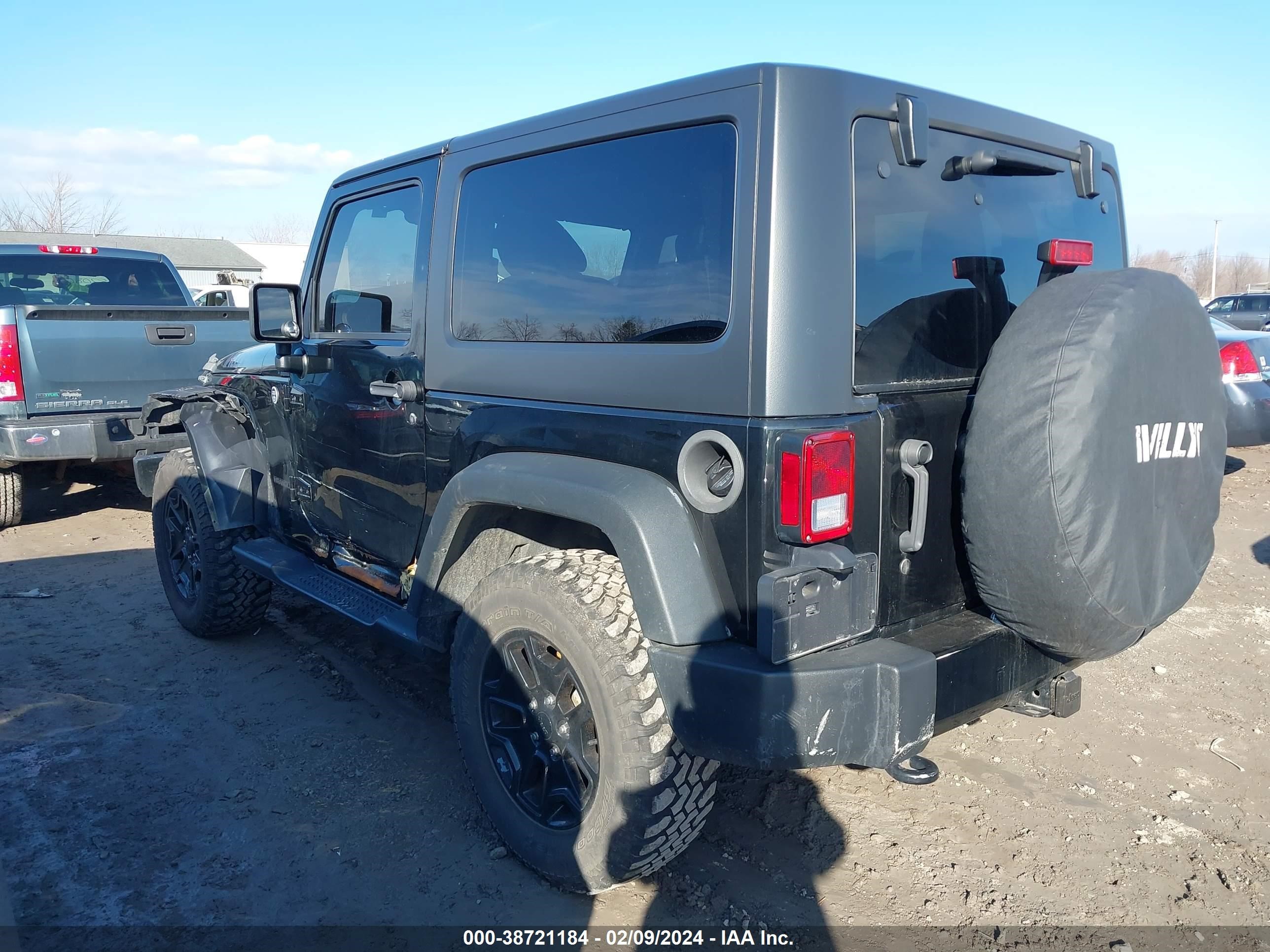 2015 Jeep Wrangler Sport vin: 1C4AJWAG1FL581791