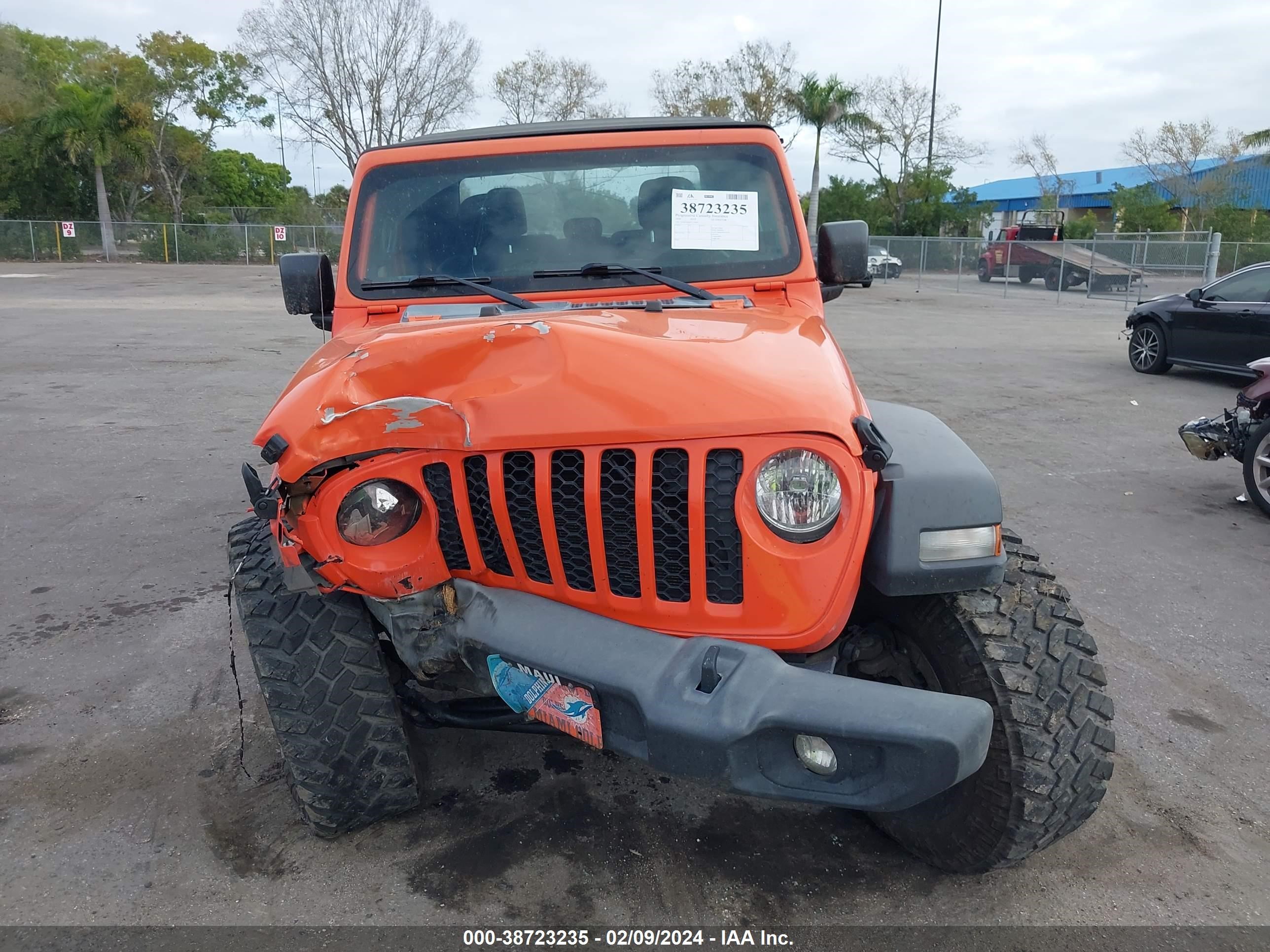 2020 Jeep Gladiator Sport 4X4 vin: 1C6HJTAG9LL143827