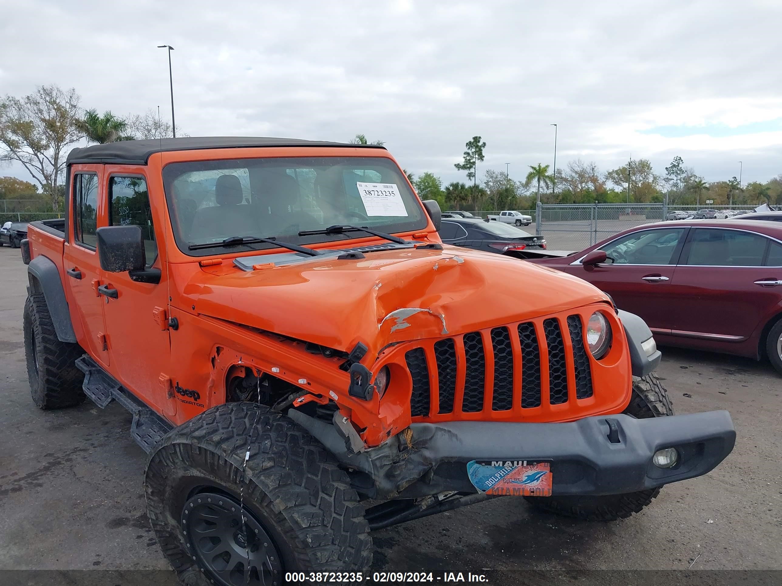 2020 Jeep Gladiator Sport 4X4 vin: 1C6HJTAG9LL143827