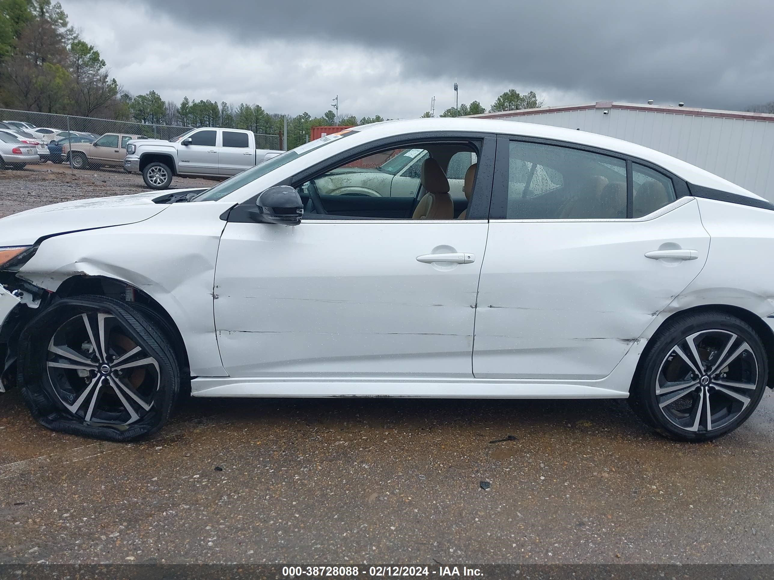 2021 Nissan Sentra Sr Xtronic Cvt vin: 3N1AB8DVXMY287655