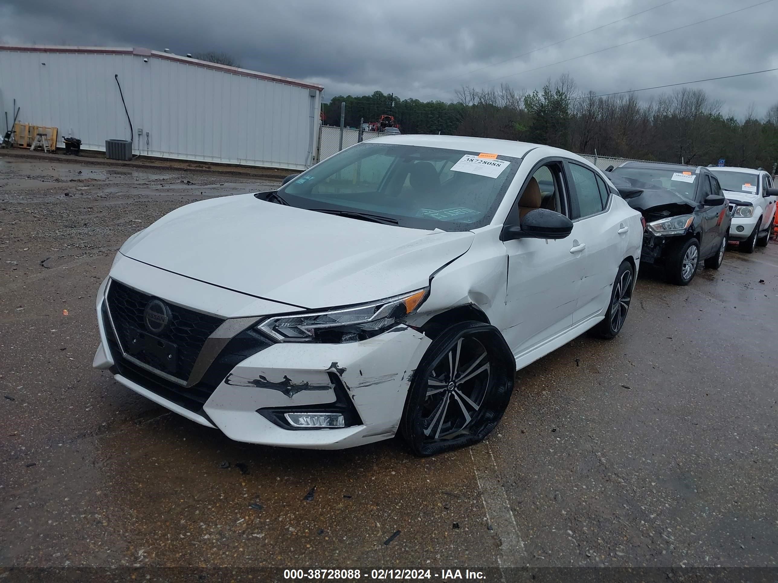 2021 Nissan Sentra Sr Xtronic Cvt vin: 3N1AB8DVXMY287655