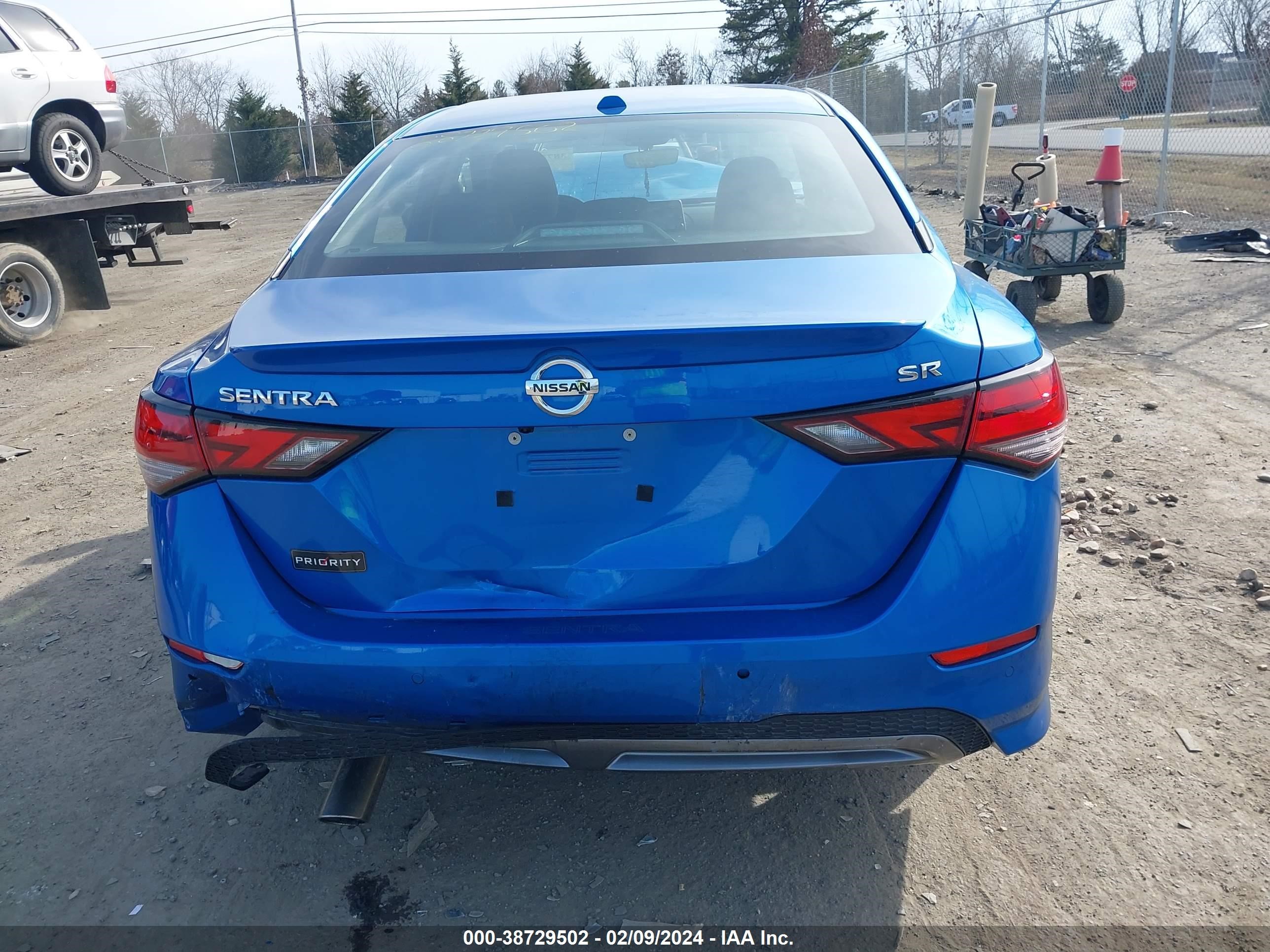 2022 Nissan Sentra Sr Xtronic Cvt vin: 3N1AB8DV6NY217748